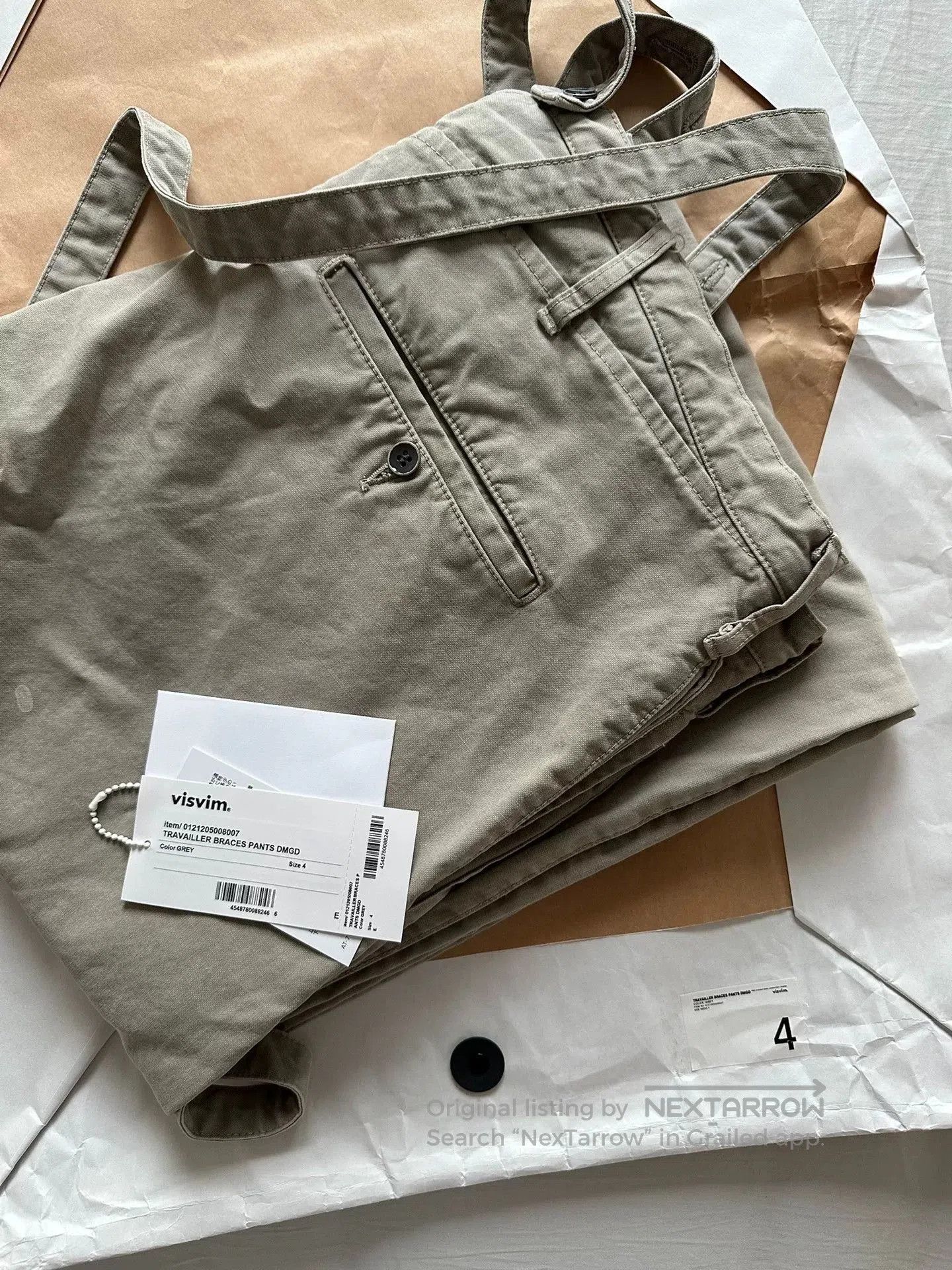 Visvim Visvim Traveller Braces Pants DMGD. Size US 27 - 1 Thumbnail