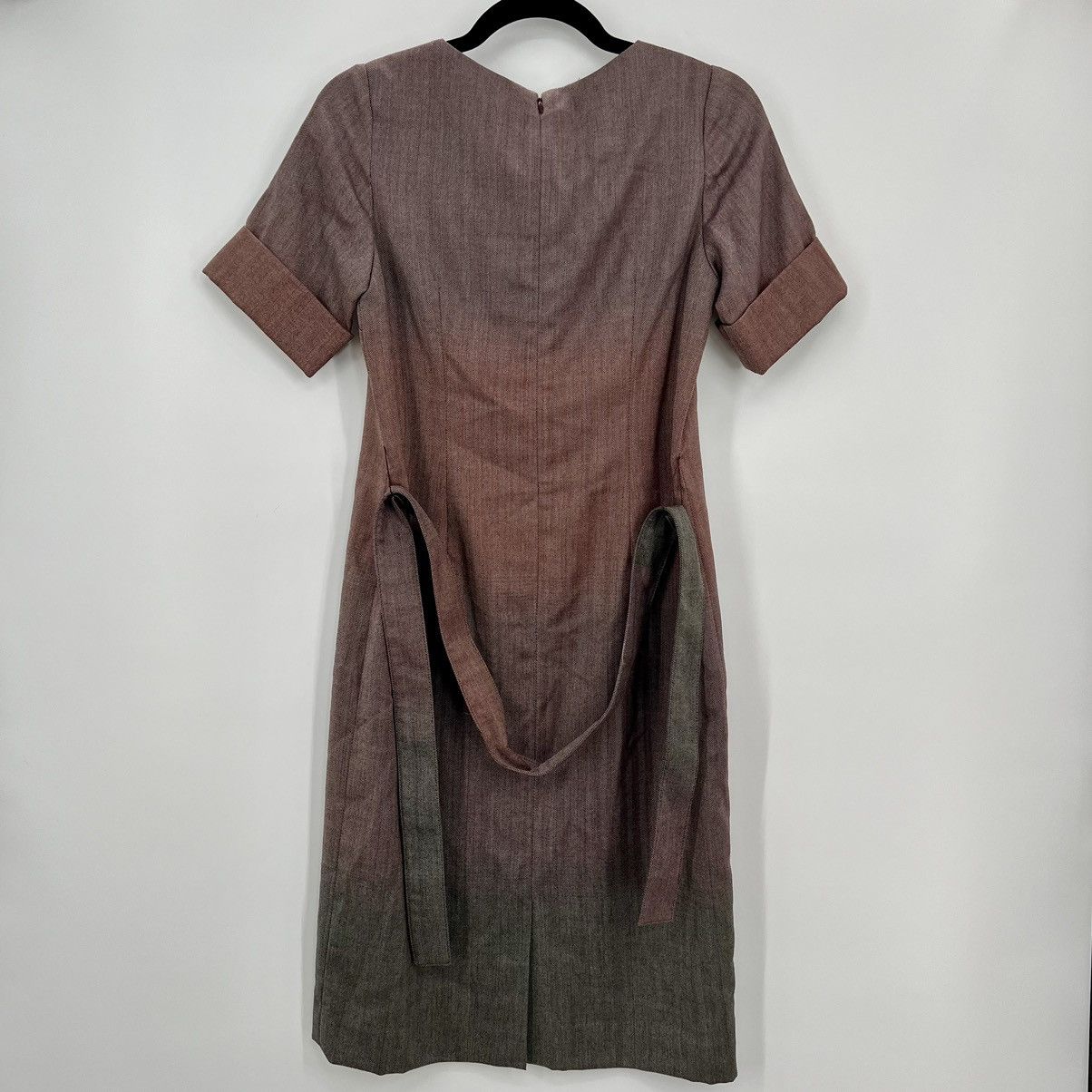 Pendleton Pendleton Ombre Virgin Wool Business Mini Dress Herringbone Size XS / US 0-2 / IT 36-38 - 6 Thumbnail