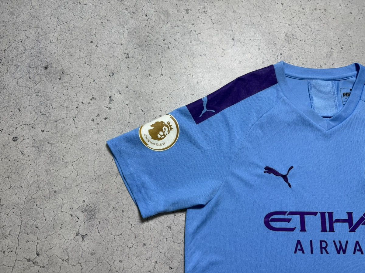 Puma Puma FC Manchester City Vintage Football Soccer Jersey Size US L / EU 52-54 / 3 - 7 Thumbnail