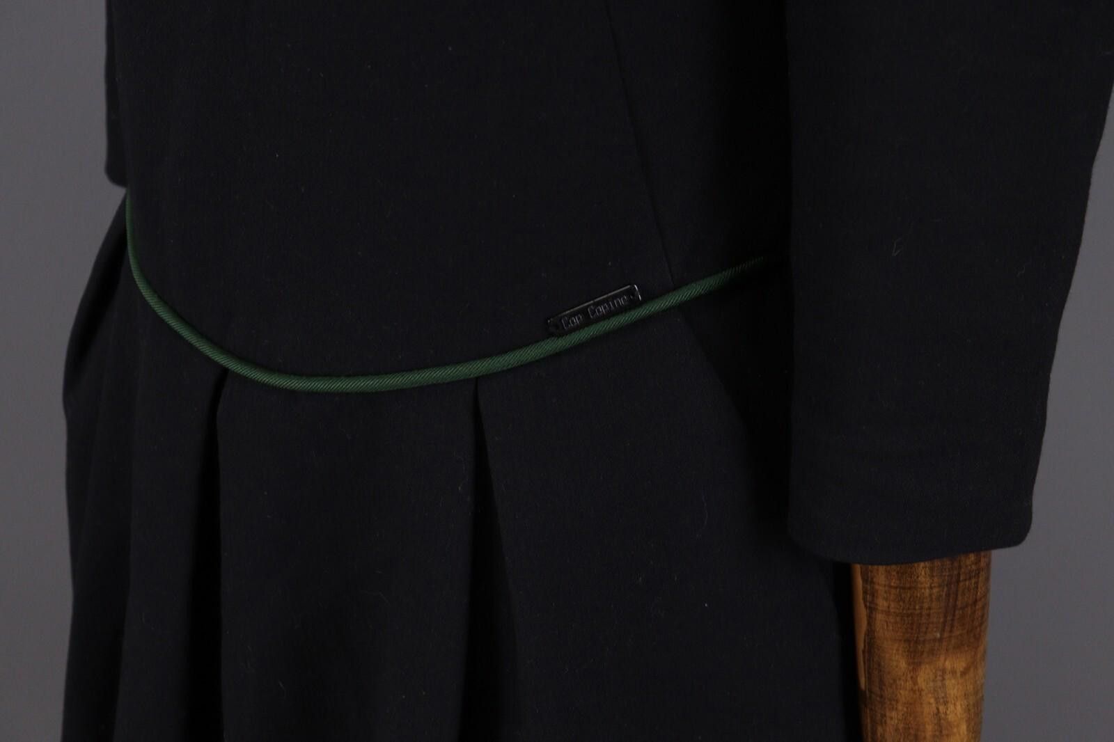 Designer Cop Copine Leora Robe Black A-Line Dress Size 40 Size M / US 6-8 / IT 42-44 - 8 Thumbnail