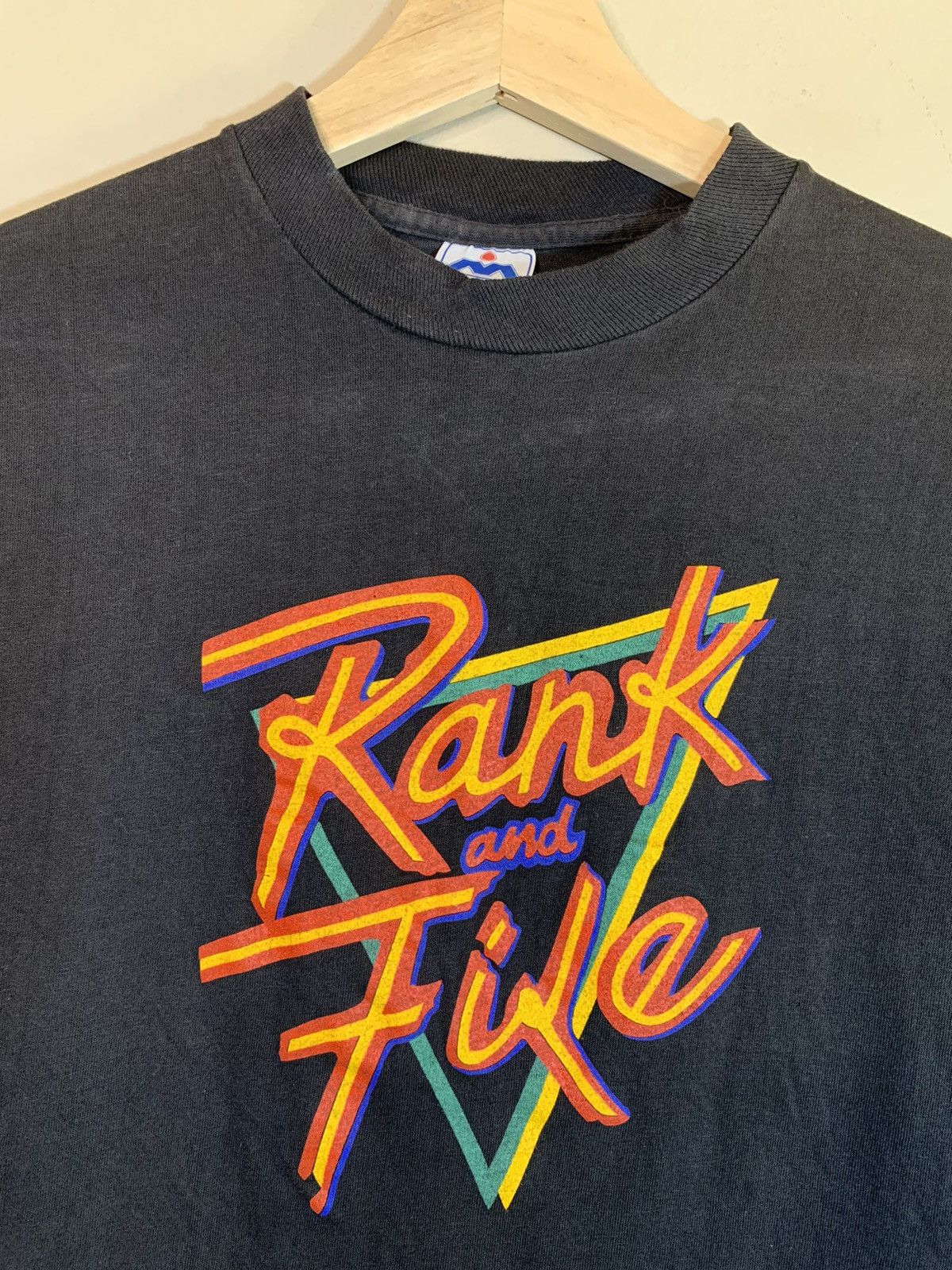 Band Tees × Vintage *RARE* Vintage 1984 Rank And File Long Gone Dead Band Shirt Size US S / EU 44-46 / 1 - 3 Thumbnail
