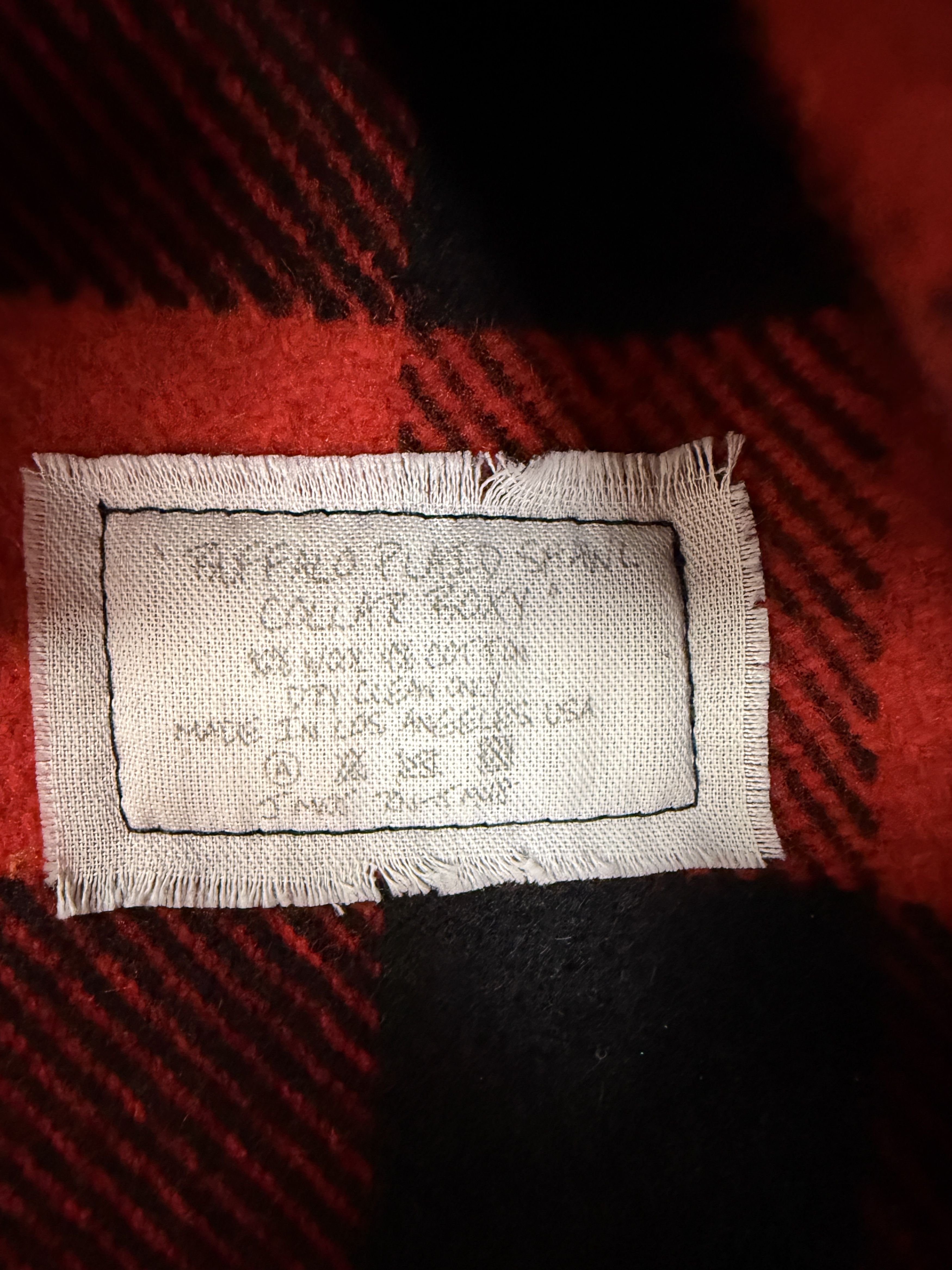 Greg Lauren $1375 Greg Lauren Buffalo Plaid Shawl Collar Box Jacket Size US M / EU 48-50 / 2 - 11 Thumbnail