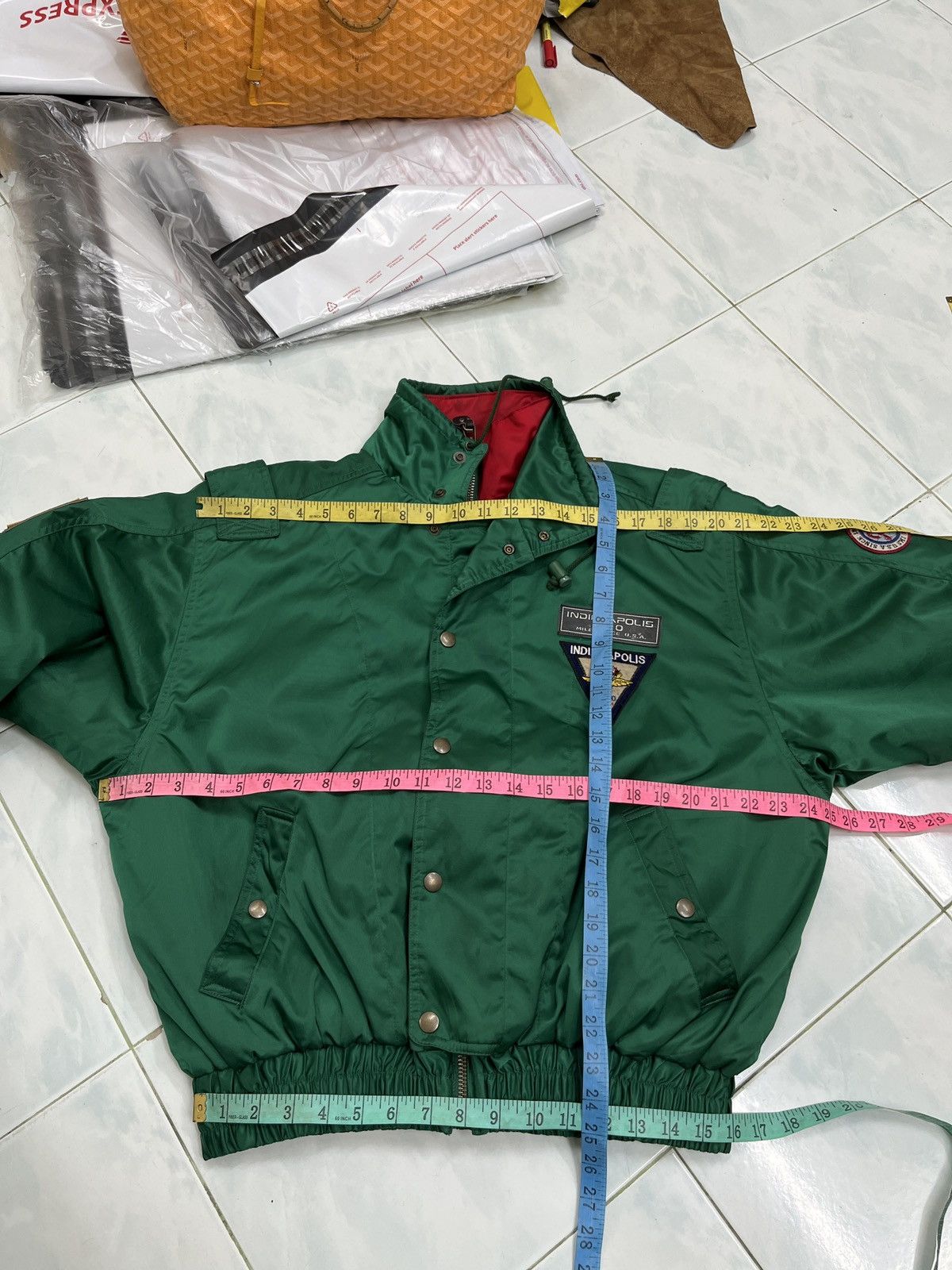 Sports Specialties 🔥🔥🔥VTG INDIANAPOLIS 500 MILES RACE USA JACKET Size US M / EU 48-50 / 2 - 17 Thumbnail