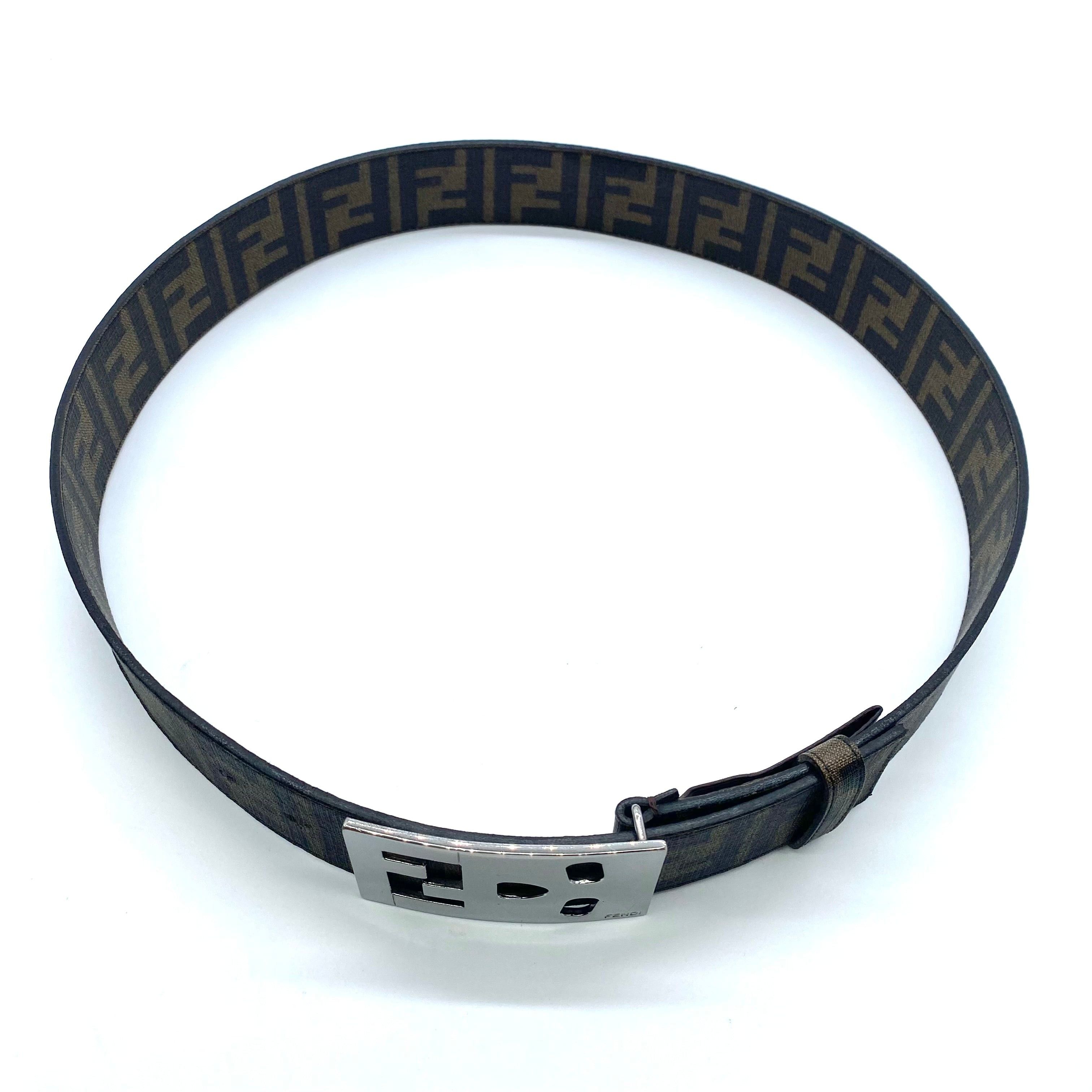 Fendi Vintage FENDI Zucca Belt Size 38 - 3 Thumbnail