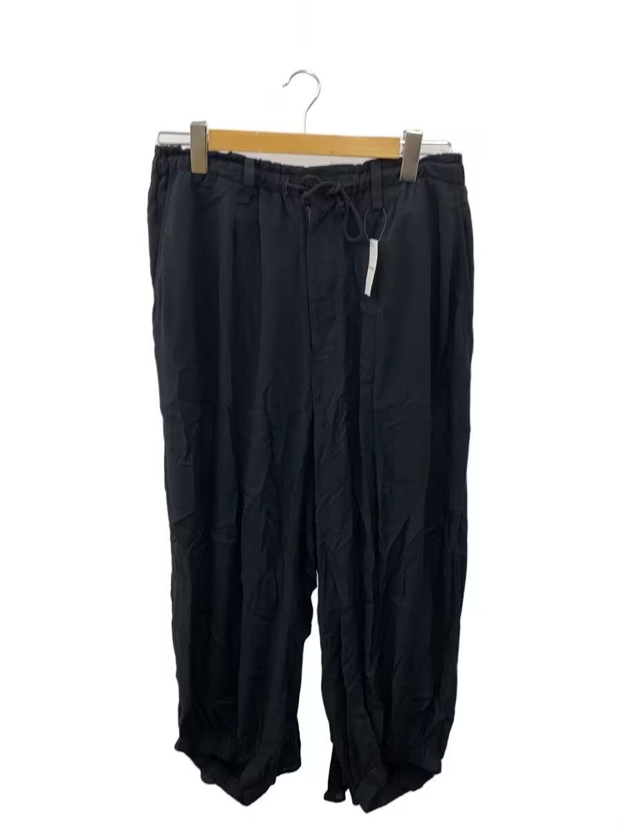 Yohji Yamamoto YOHJI YAMAMOTO POUR HOMME/18SS//Rayon/BLK/Crow Pants Size US 31 - 1 Thumbnail