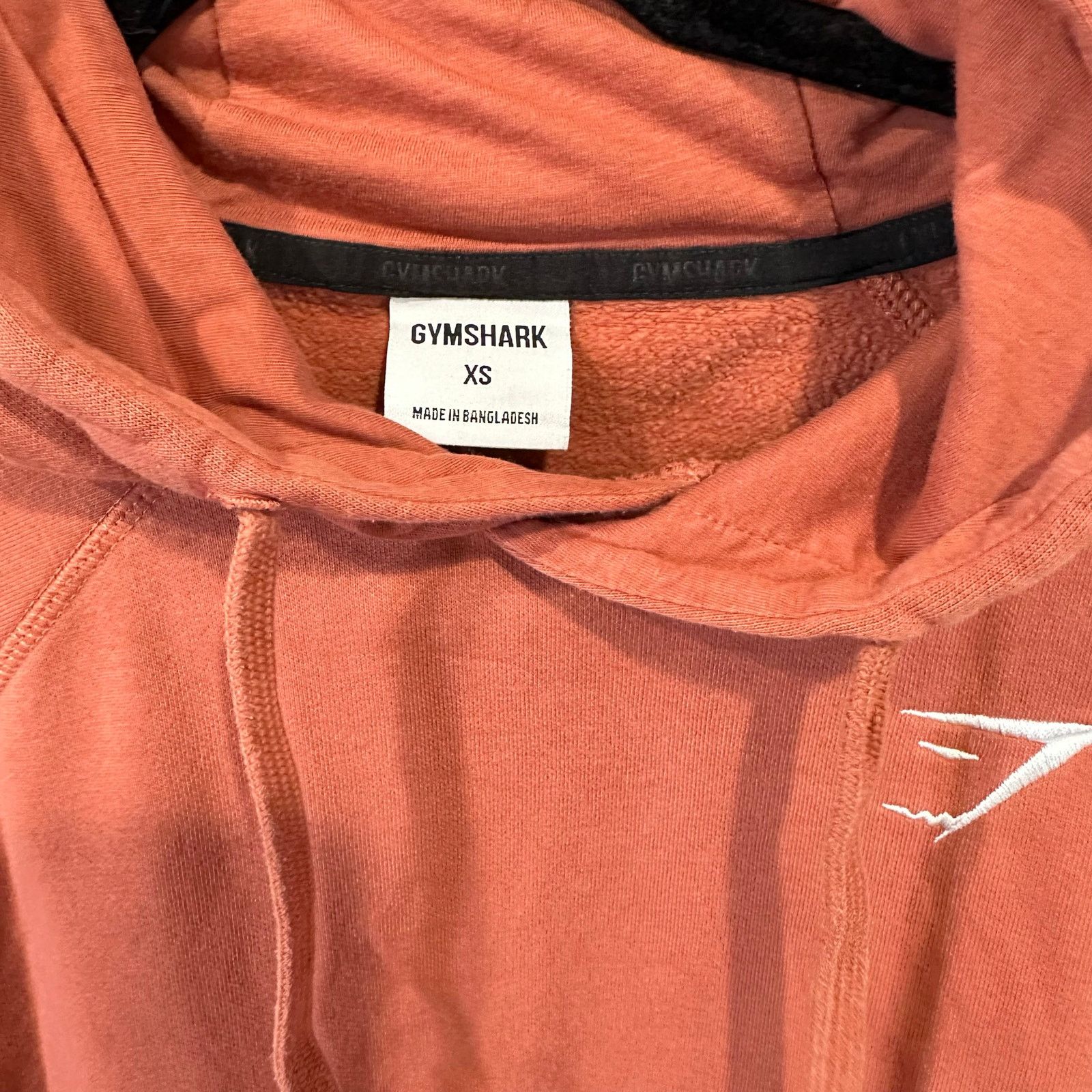 Gymshark Gymshark Crest Hoodie, Persimmon Red - size XS Size US XS / EU 42 / 0 - 3 Thumbnail