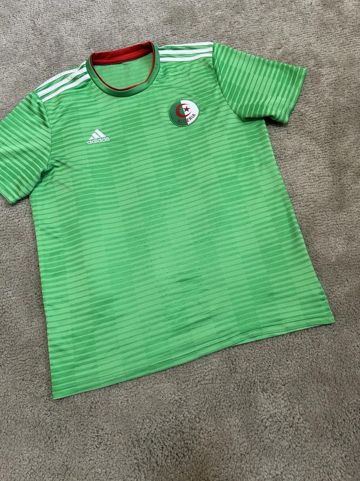 Adidas Algeria Away football shirt 2018 - 2019 Adidas Mens Size M Size US M / EU 48-50 / 2 - 2 Thumbnail