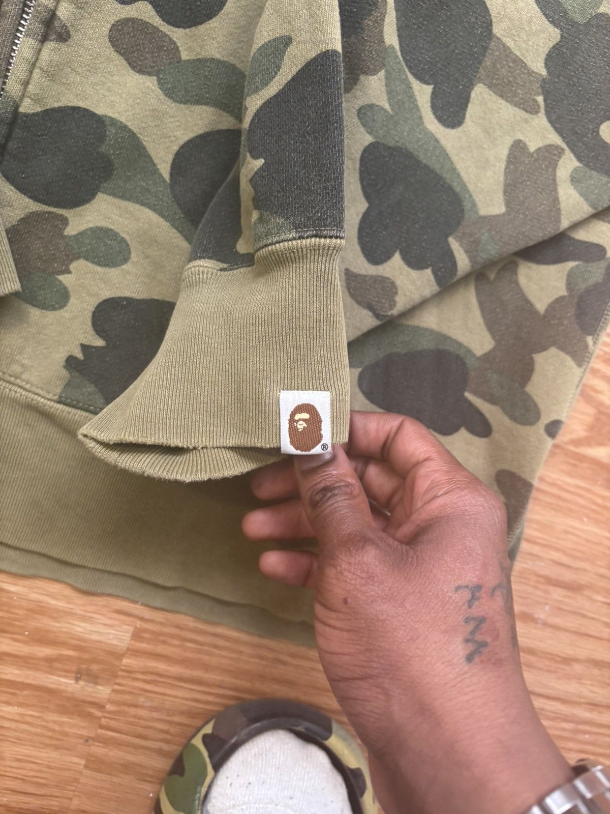 Bape Bape woodland camo re-release Size US XXL / EU 58 / 5 - 4 Thumbnail