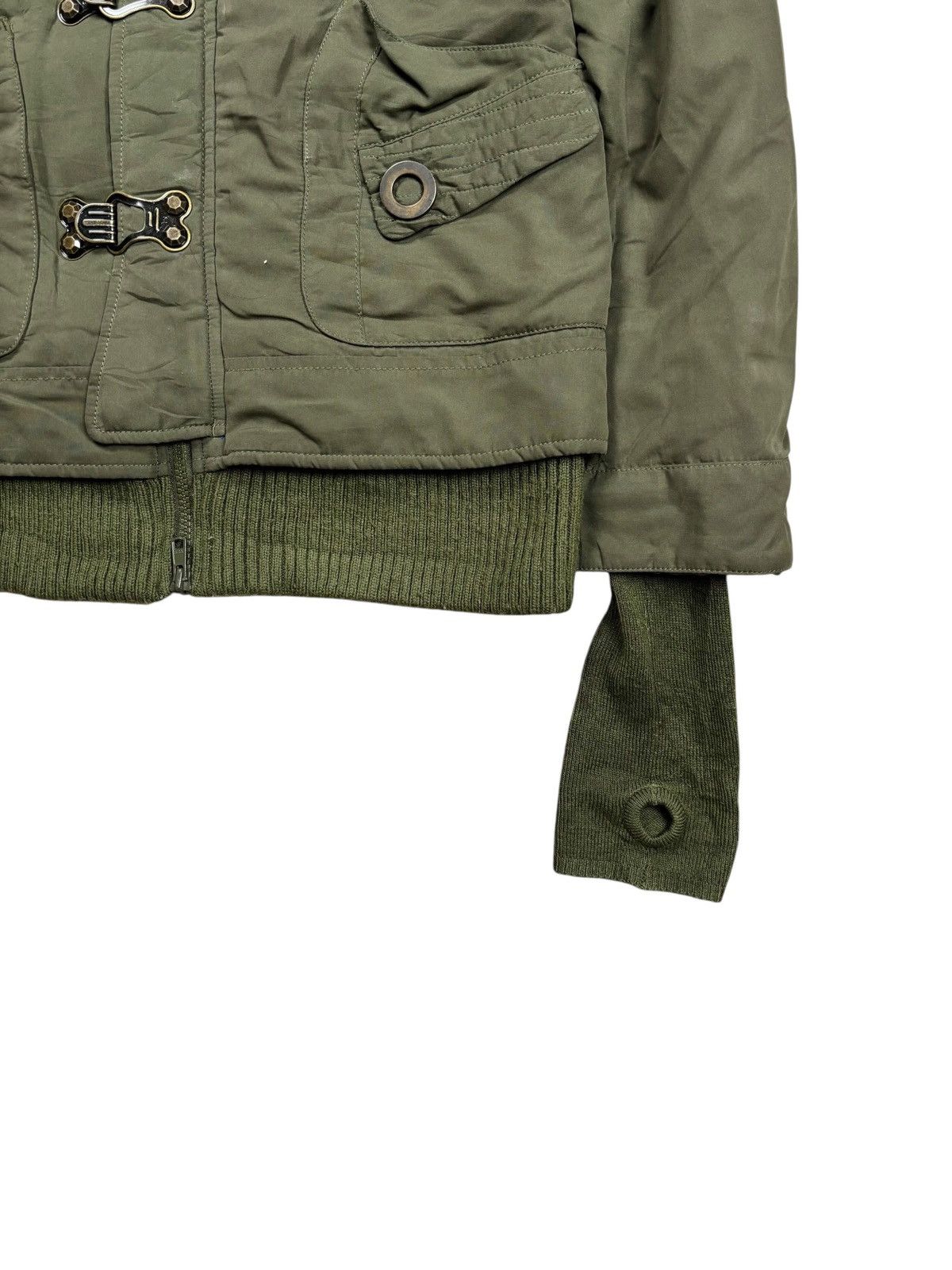 GOA 2000s SLY - Thumbhole Apocalypse Style Fur Hoodie Jacket Size US M / EU 48-50 / 2 - 7 Thumbnail