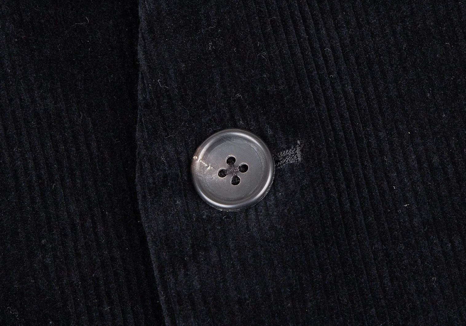 Yohji Yamamoto Yohji Yamamoto Cotton Corduroy Jacket Black M Size US M / EU 48-50 / 2 - 5 Thumbnail
