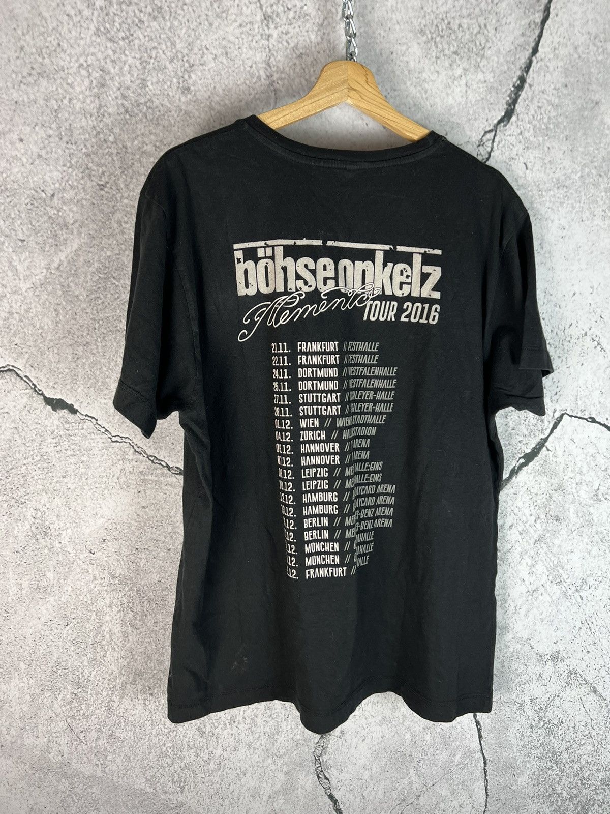 Band Tees Vintage Bohse Onkelz T-Shirt like Rammstein Ed hardy audiger Size US XL / EU 56 / 4 - 2 Thumbnail