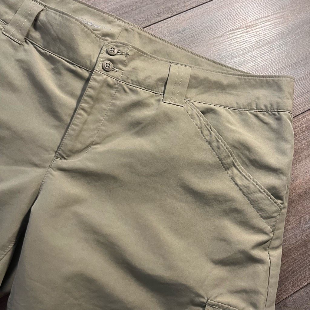 Columbia Columbia Tan Athletic Cargo Pants Women 14 Bin G-44 Size 31" - 2 Thumbnail