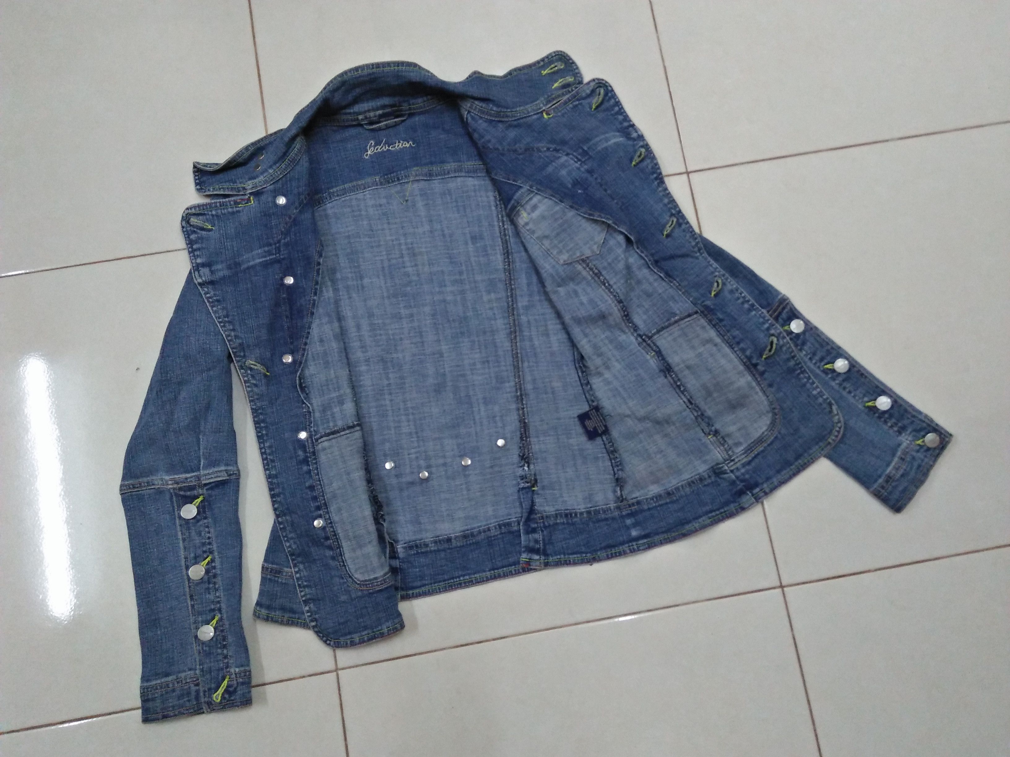 Other SEDUCTION USA Brand Denim Jacket Size XS / US 0-2 / IT 36-38 - 7 Thumbnail