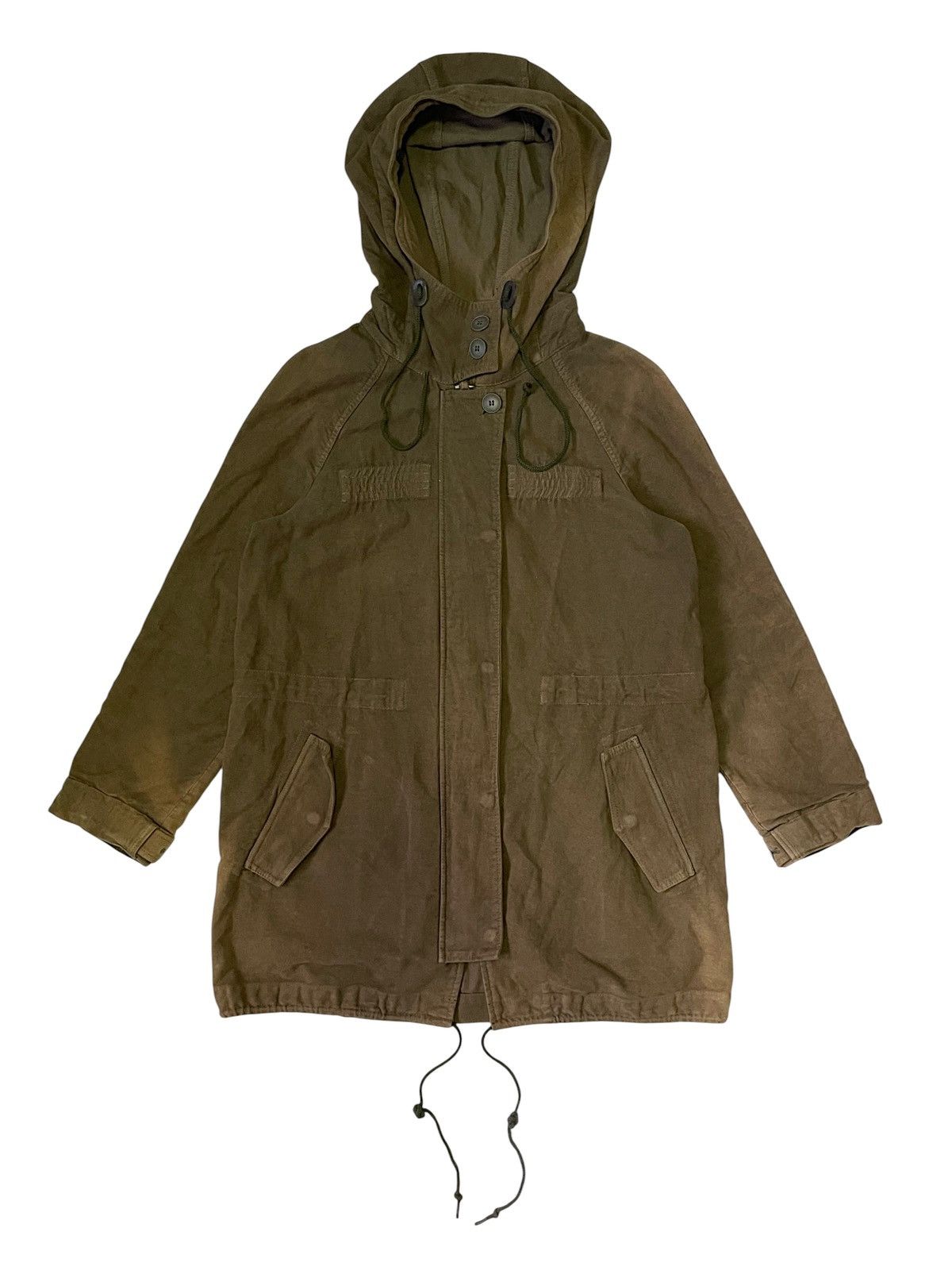 Issey Miyake PLST Hooded Utility Parka Jacket Lgb Issey Miyake Styled Size US M / EU 48-50 / 2 - 1 Thumbnail