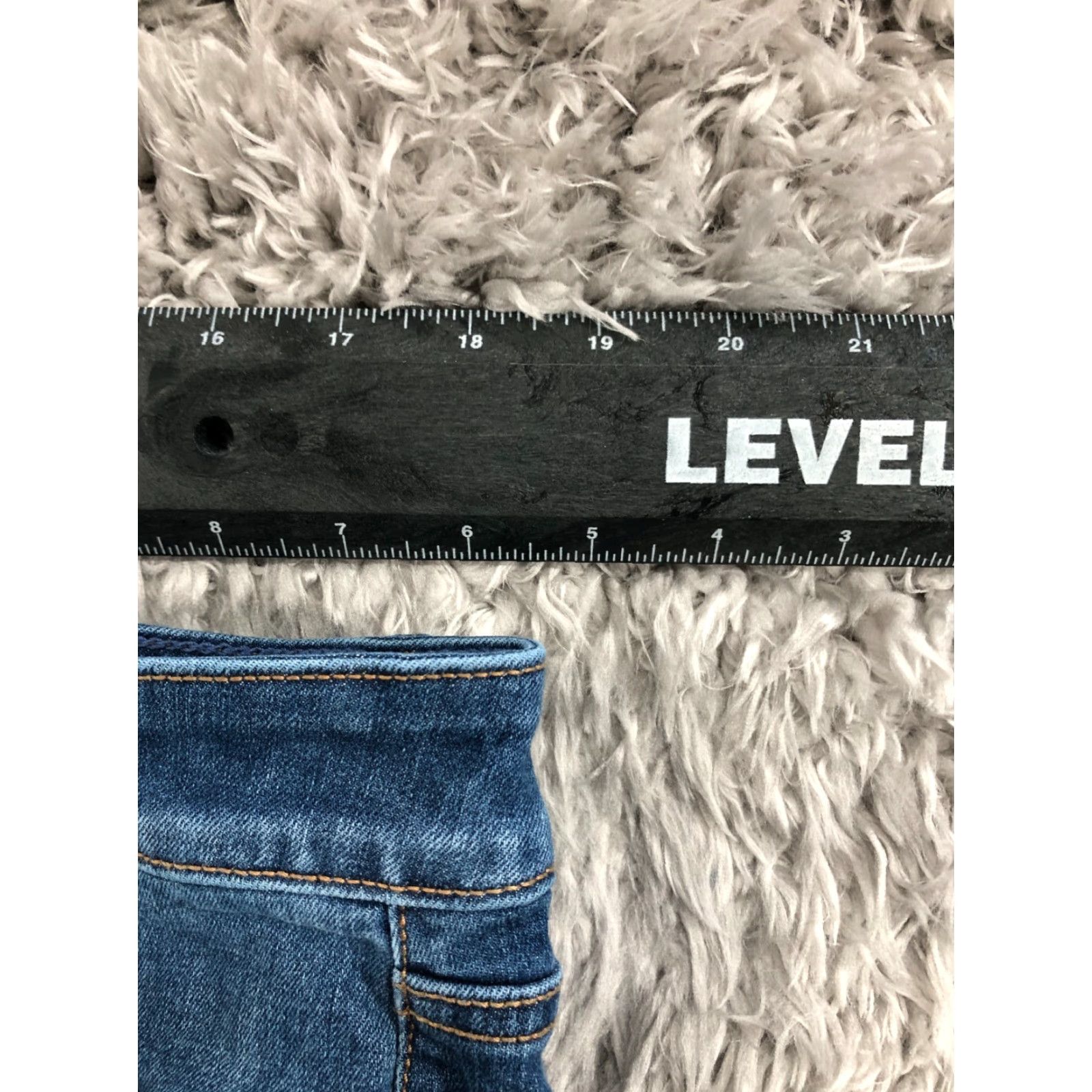 Vintage Lane Bryant Jeans Size 16 Womens Regular Medium Blue Stretch 5-Pocket Denim Straight Rise High 30in Belt Loops Vintage No Size 38" / US 16 / IT 52 - 2 Thumbnail