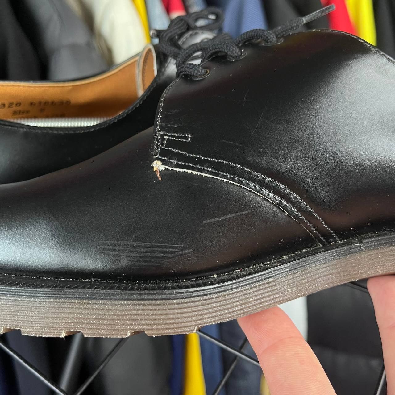 Dr. Martens RARE Dr Martens Royal Mail One In A Million Leather Shoes Size US 10 / EU 43 - 11 Thumbnail