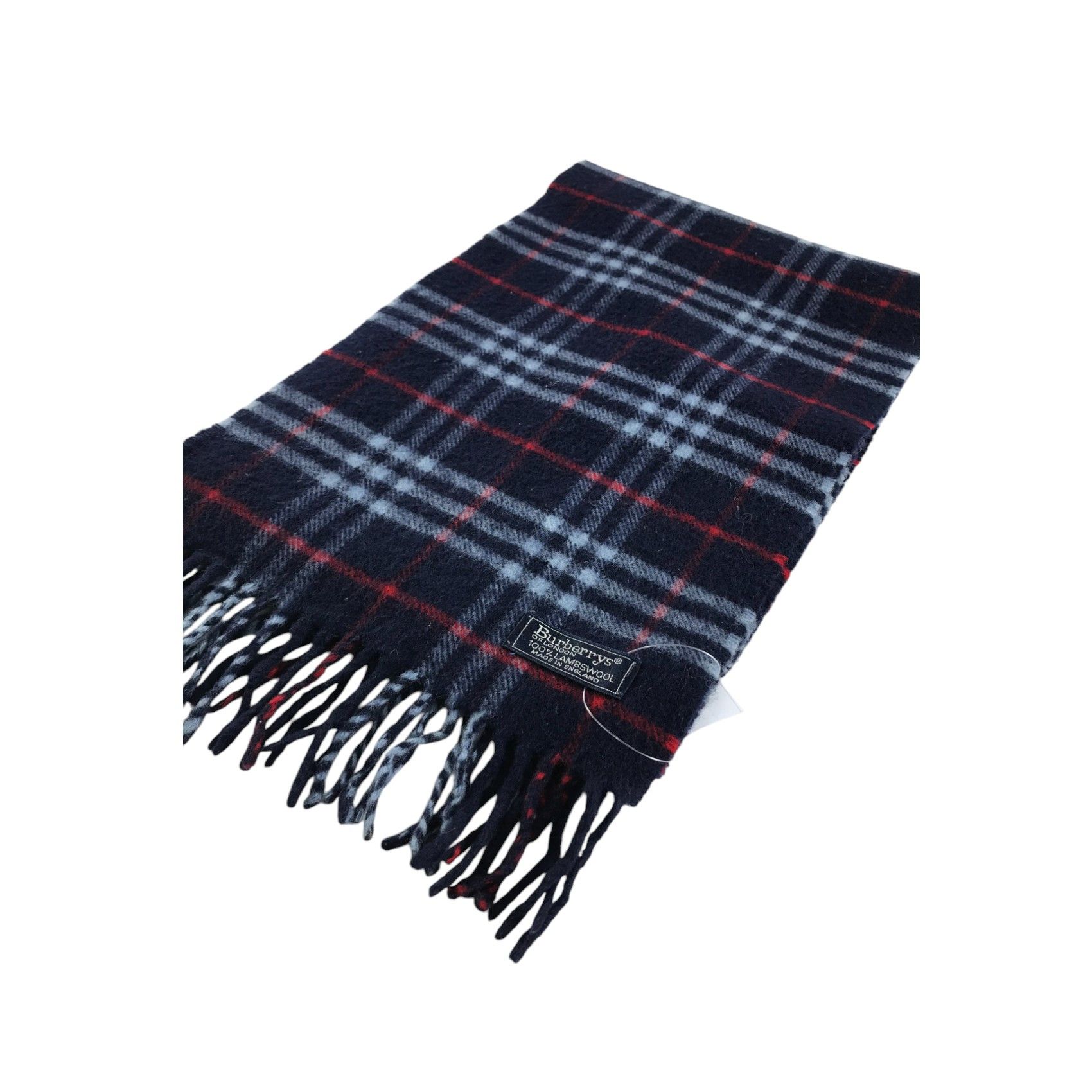 Burberry × Vintage Burberry Scarf / Muffler / Neckwear - WW2713 Size ONE SIZE - 3 Thumbnail
