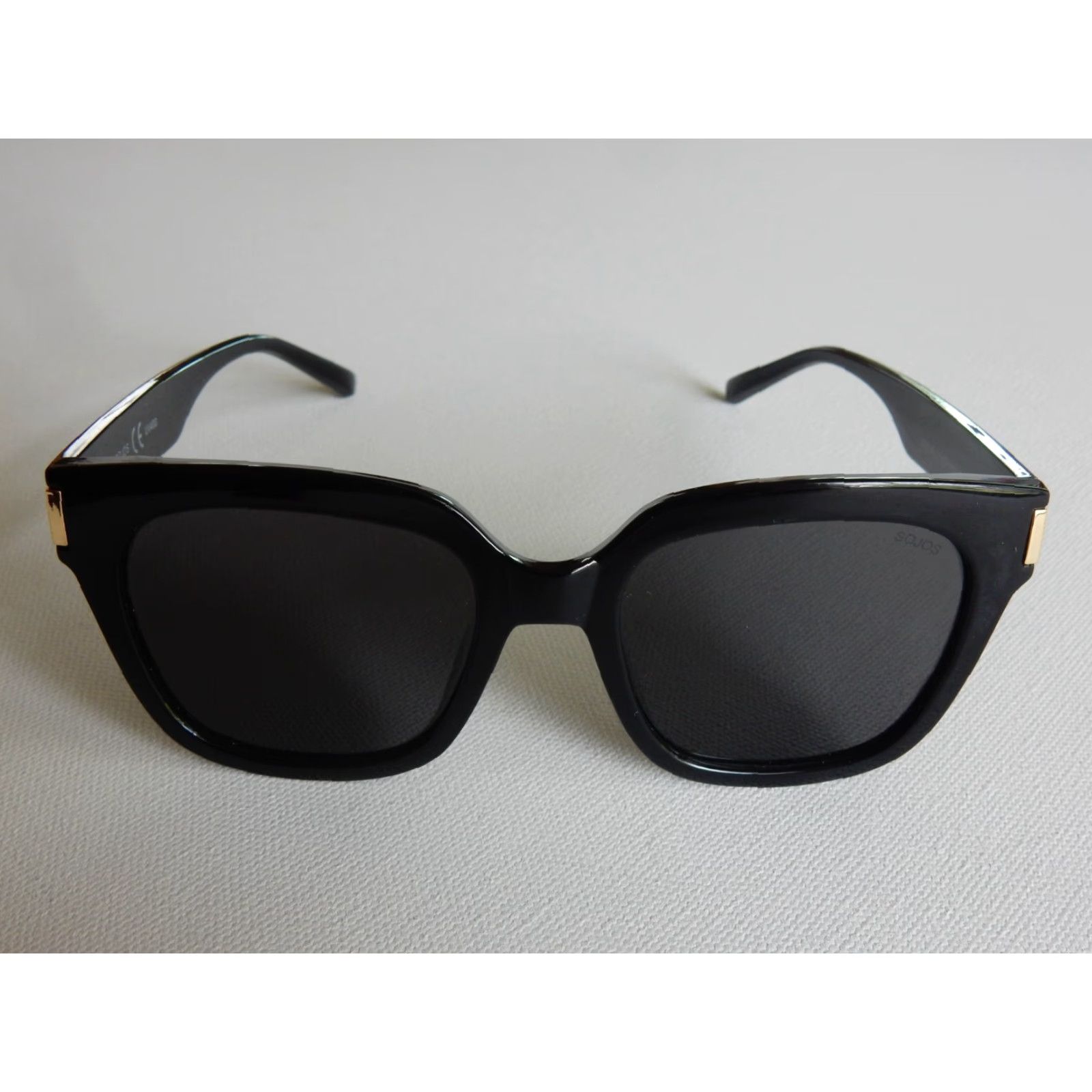 Vintage VINTAGE Sojos Sunglasses Women Black 58mm UV Protection 80s Fashion Size ONE SIZE - 2 Thumbnail