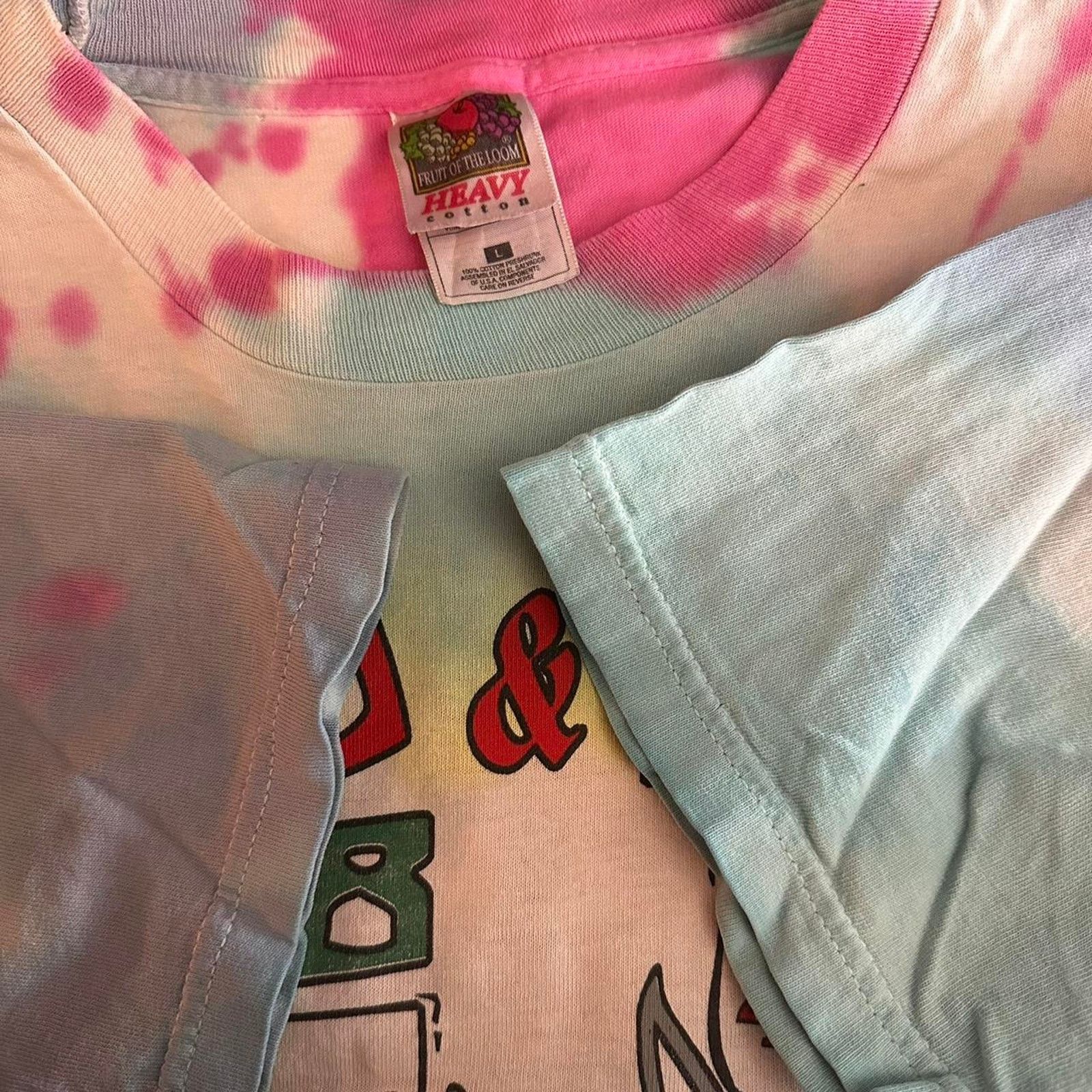 Fruit Of The Loom × Vintage Vintage Looney Tunes Weed Tee Size US L / EU 52-54 / 3 - 8 Thumbnail