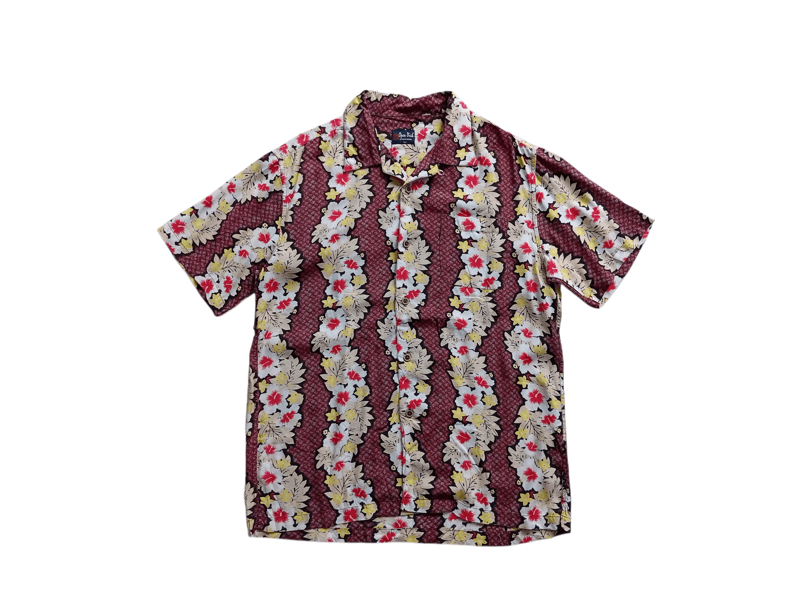 Japanese Brand OpenDich hawaiian rayon shirt Size US L / EU 52-54 / 3 - 1 Thumbnail