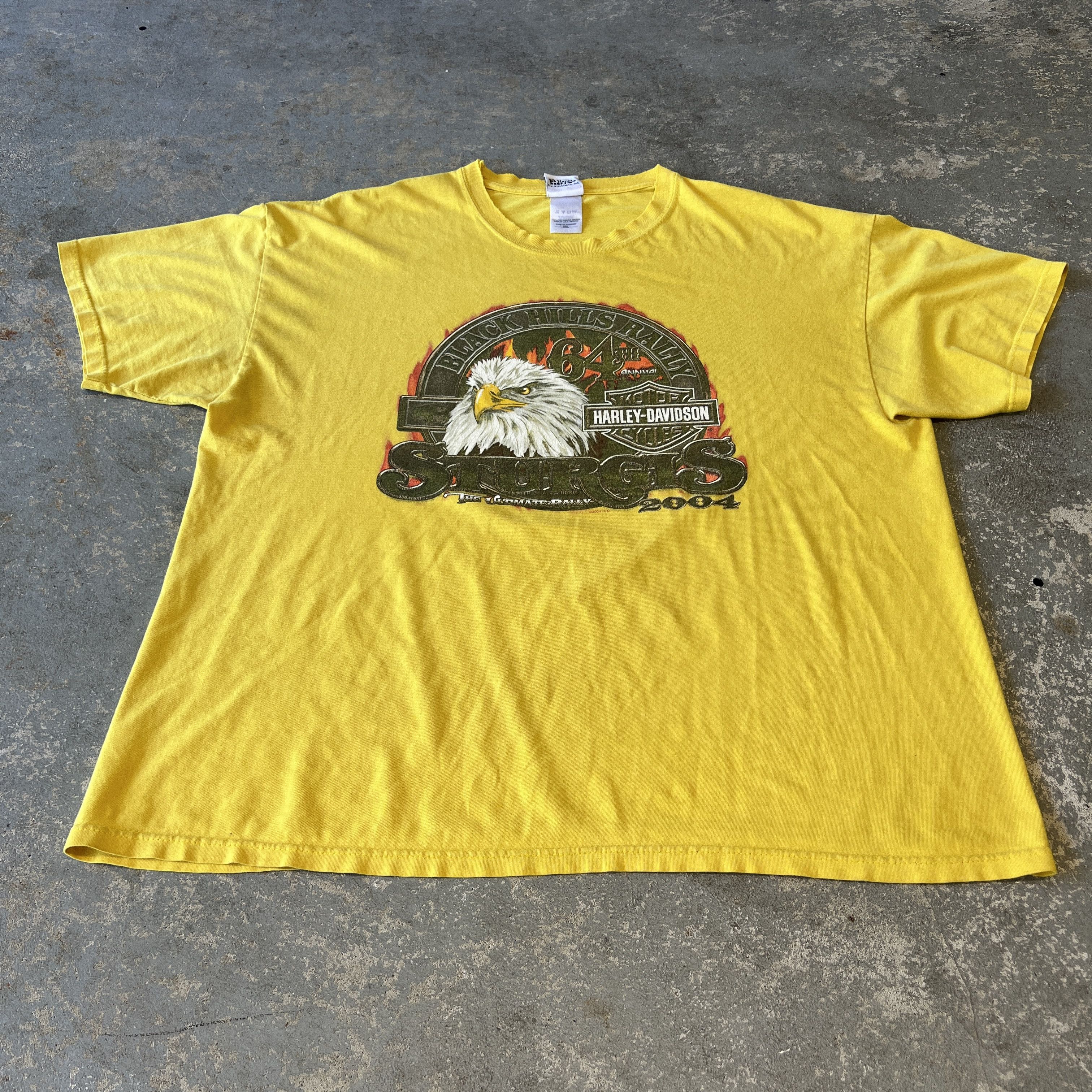 Harley Davidson Vintage Harley Davidson Sturgis Rally T-Shirt Size US XXL / EU 58 / 5 - 1 Thumbnail