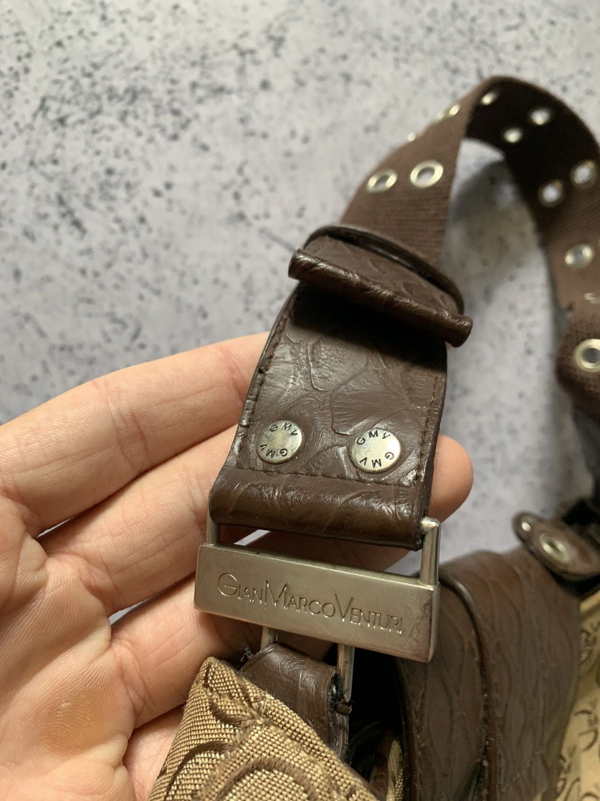 Japanese Brand × Vintage Vintage GMV Bag Avant Garde Belts Bags Y2K USA Size ONE SIZE - 3 Thumbnail