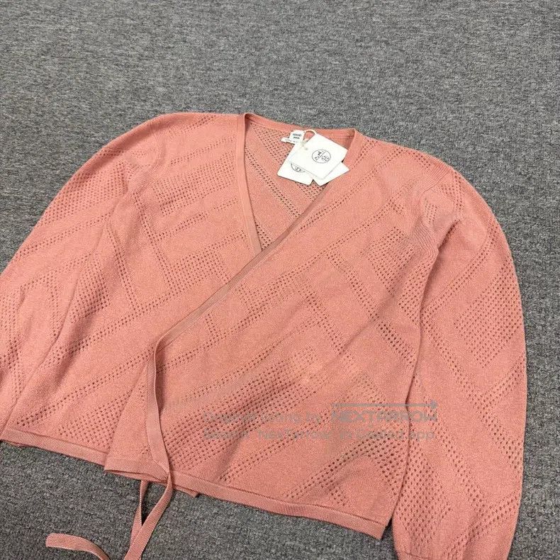 Hermes Hermes Belted Short-Sleeve Wool Knit Top Size XS / US 0-2 / IT 36-38 - 7 Thumbnail