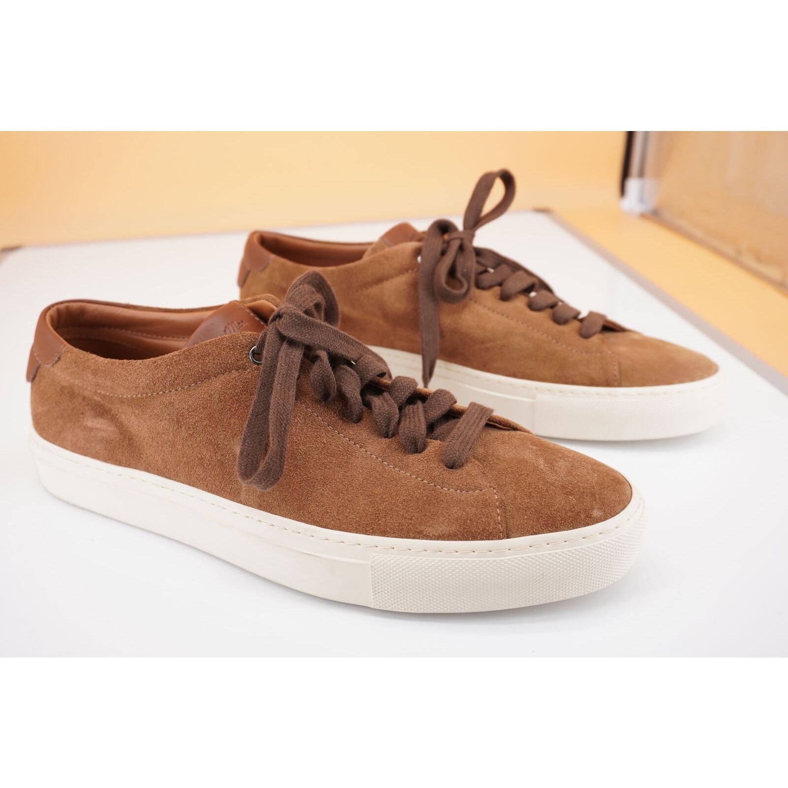 Good Man Brand Good Man Brand Edge Lo Brown Suede Top Sneakers SZ 11 $275 Size US 11 / EU 44 - 6 Thumbnail