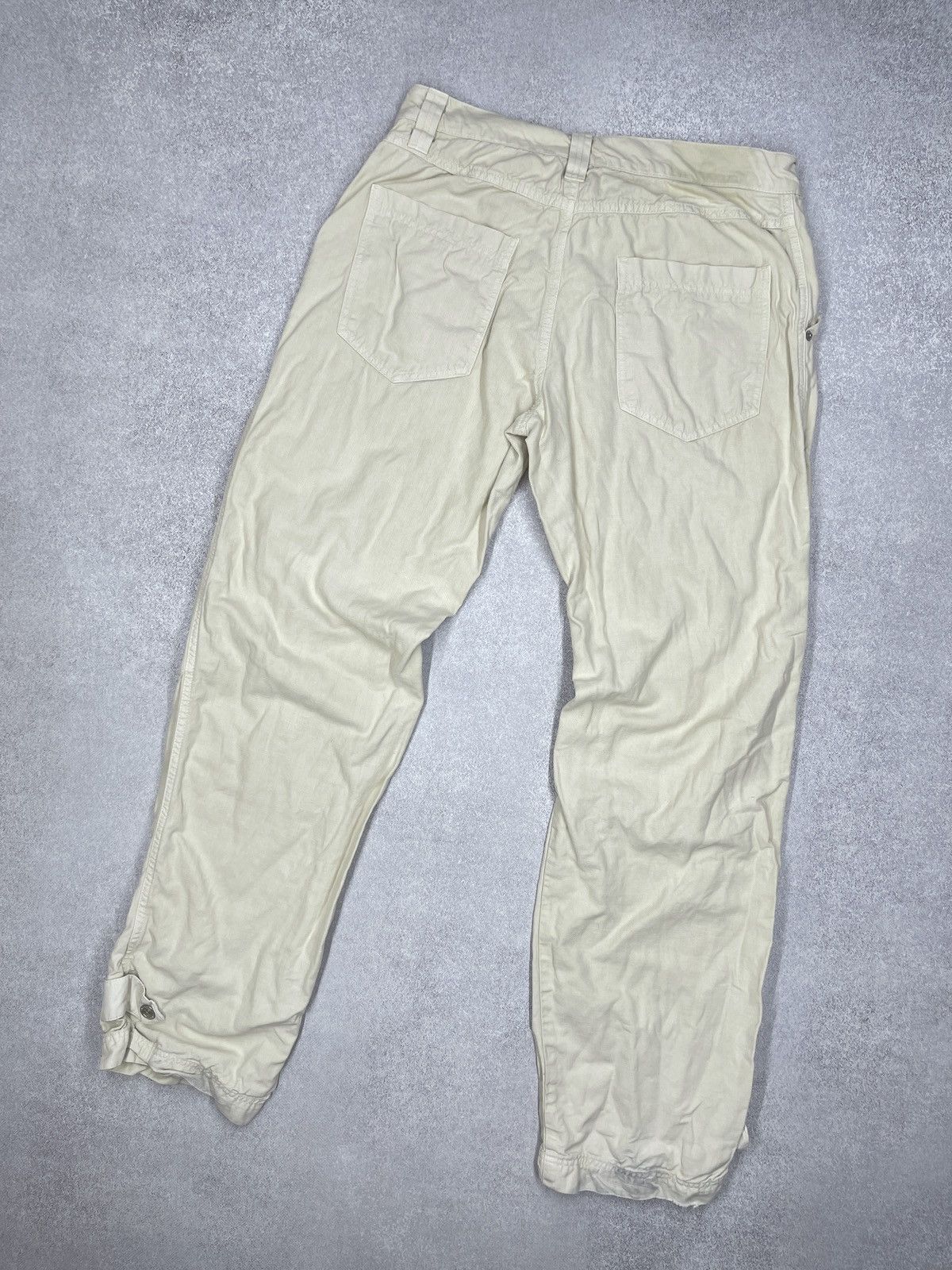 Dolce & Gabbana Vintage Dolce Gabbana Pants Beige Italy Lampo Size M Size US 32 / EU 48 - 4 Thumbnail
