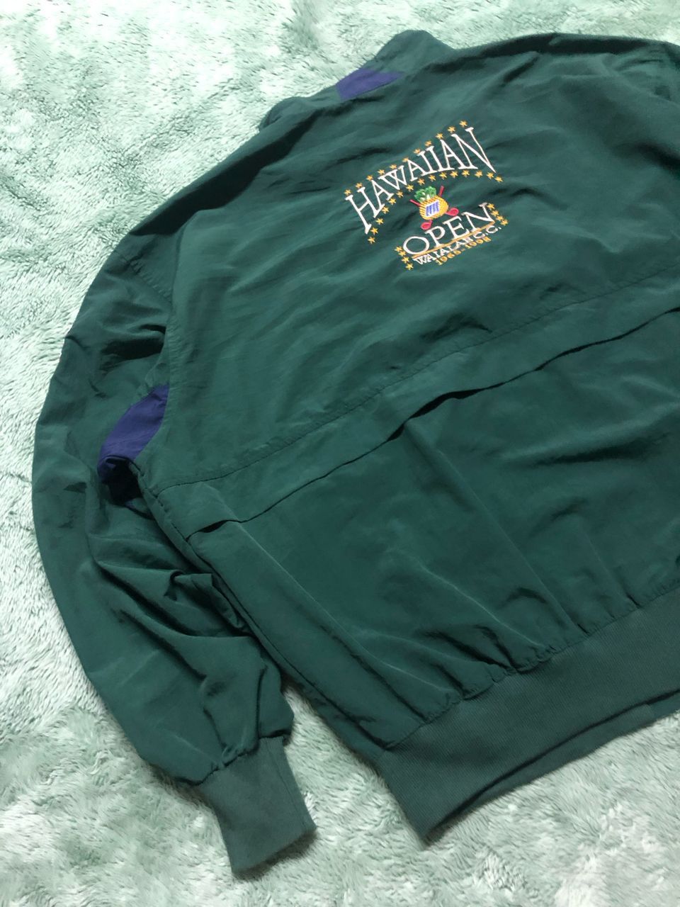 Vintage VINTAGE 1998 HAWAIIAN OPEN WAIALAE CC LIGHT JACKET OVERSIZED Size US XXL / EU 58 / 5 - 10 Thumbnail