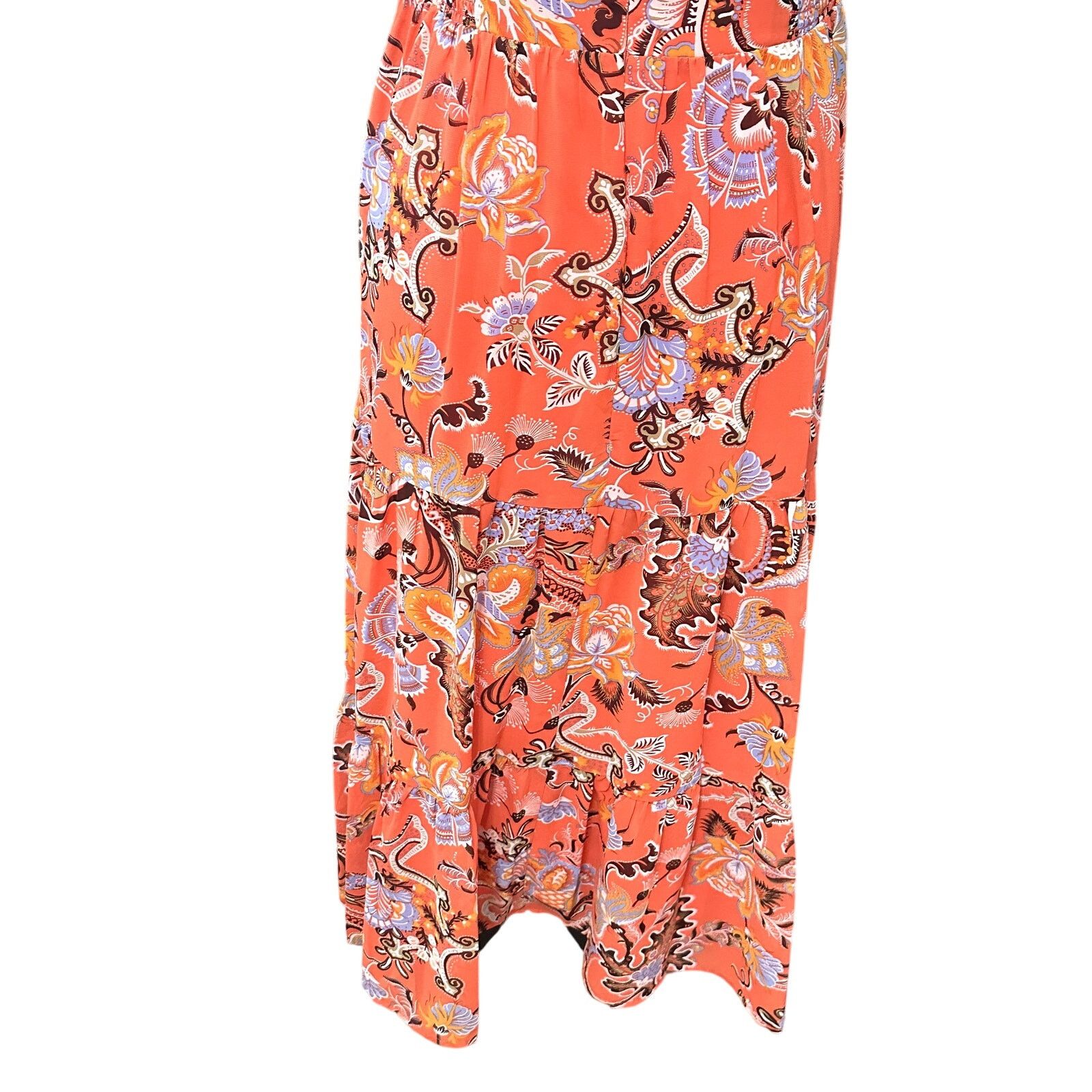 Other INC Tiered Maxi Sleeveless Floral Sundress Pink Womens 4 NWT Size S / US 4 / IT 40 - 7 Thumbnail