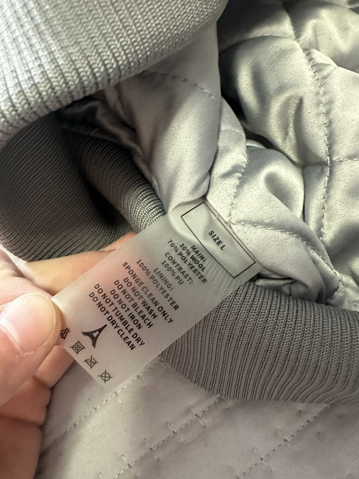 Maniere De Vior Maniere De Vior Mona Lisa Wool Varsity Jacket size Large Size US L / EU 52-54 / 3 - 6 Thumbnail