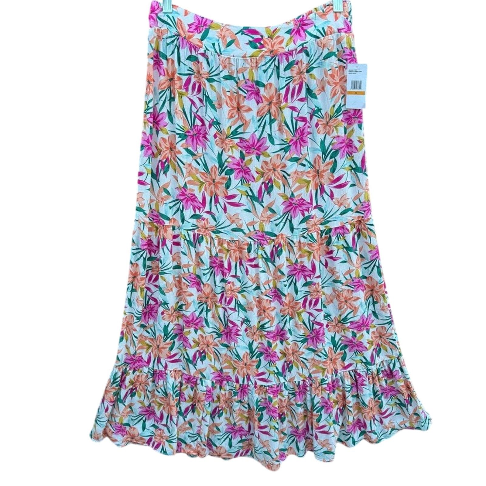 Jessica Simpson NWT New Jessica Simpson Womens Small Gardenia Maxi Skirt Size 28" / US 6 / IT 42 - 1 Thumbnail