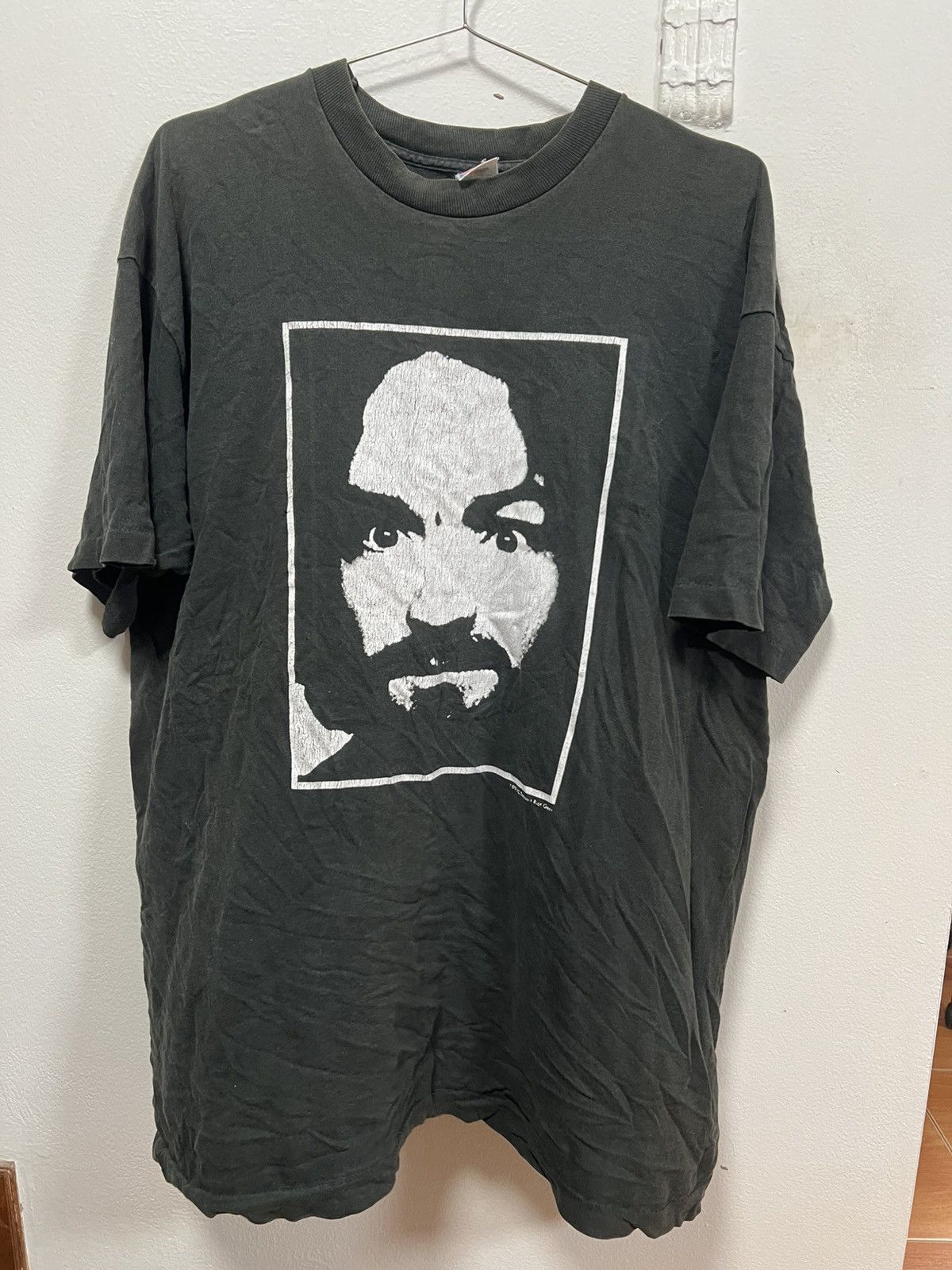 Other 1991 Charles Manson Vintage T-Shirt – Rare Graphic Tee Size US XXL / EU 58 / 5 - 1 Thumbnail