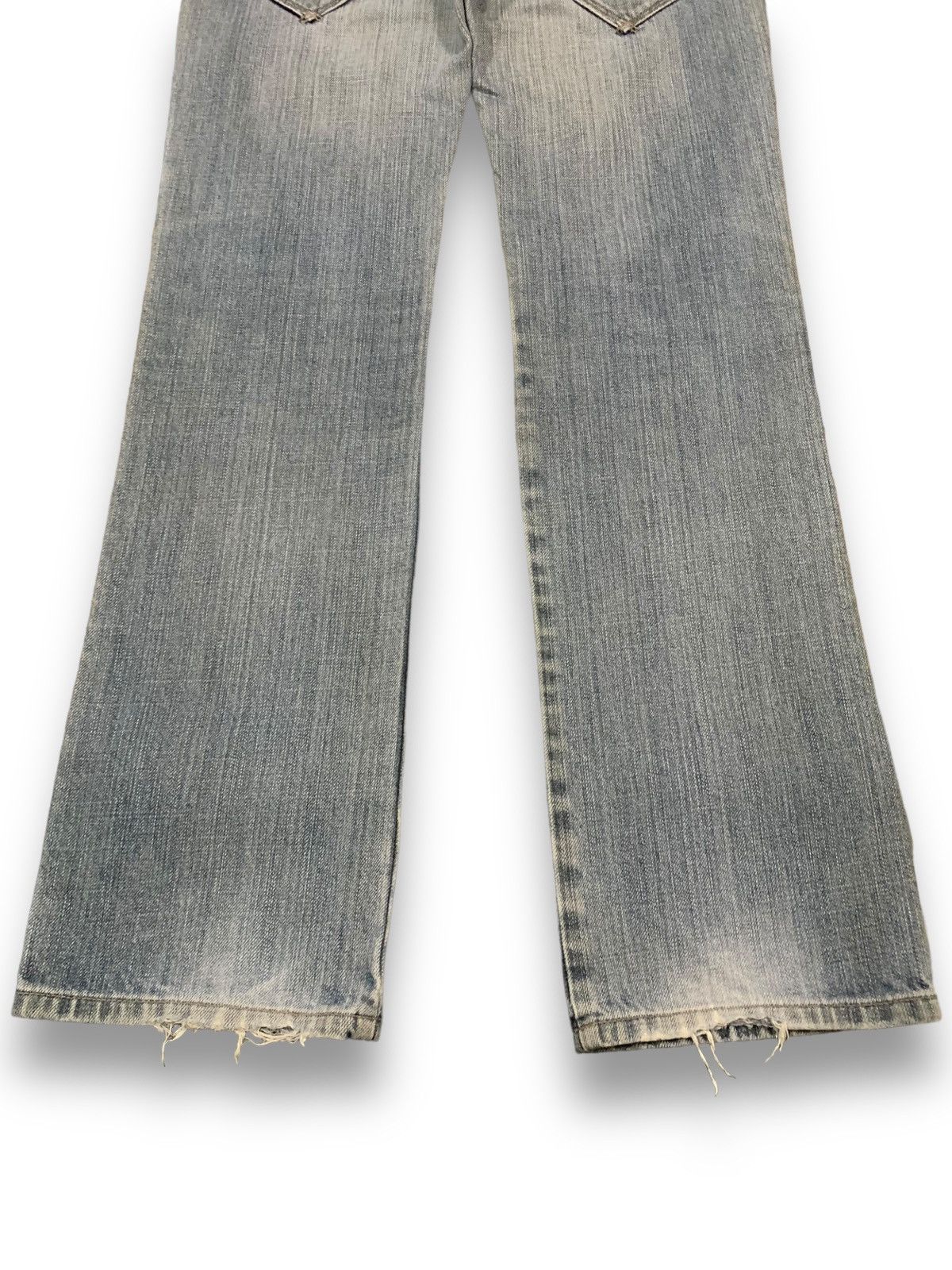 Undercover × Uniqlo Vintage Japanese Back Number Buckle Back Punk Style Jeans Size US 30 / EU 46 - 17 Thumbnail