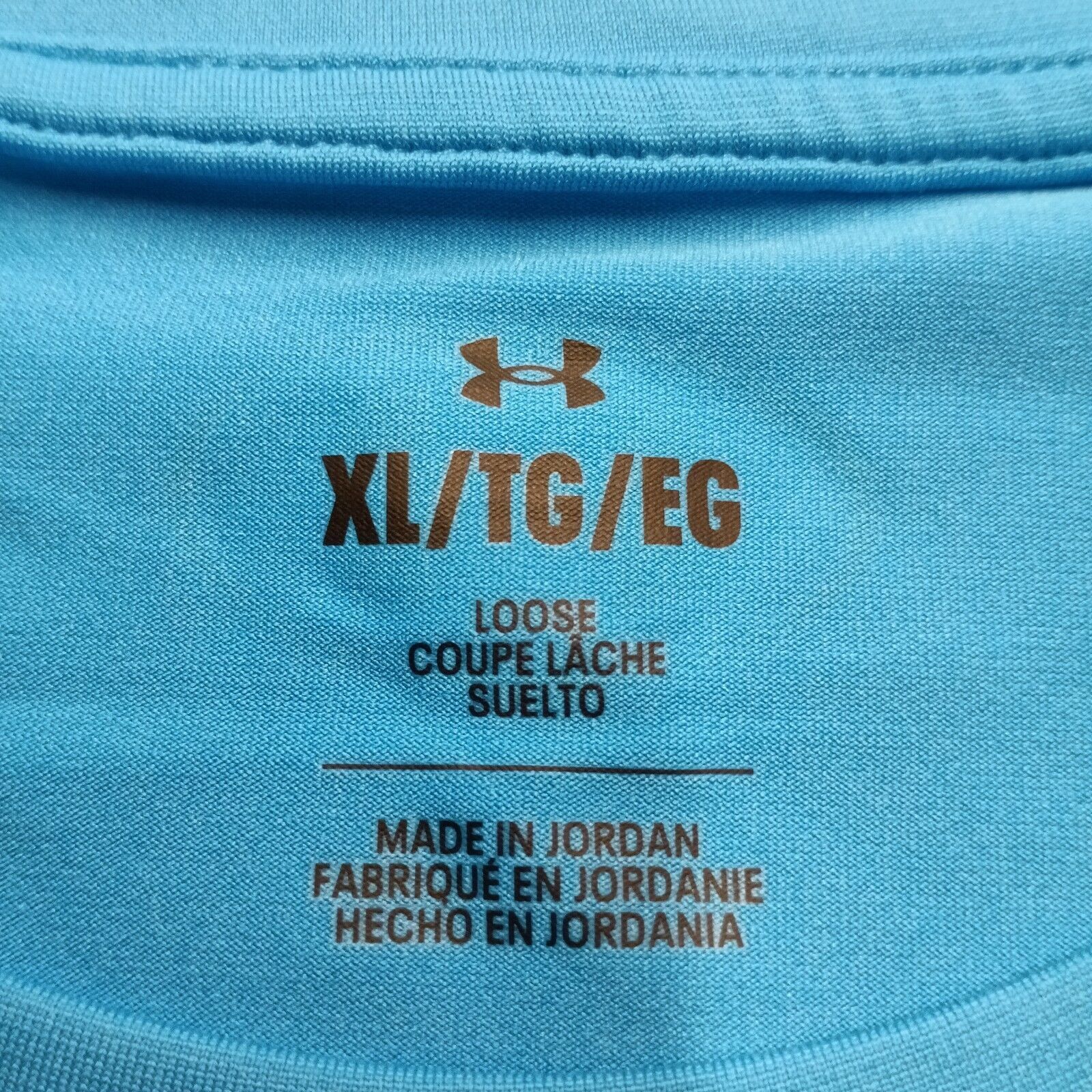 Under Armour Under Armour RUSH Vanish Energy Womens XL Crop Tank Top Blue Size XL / US 12-14 / IT 48-50 - 3 Thumbnail