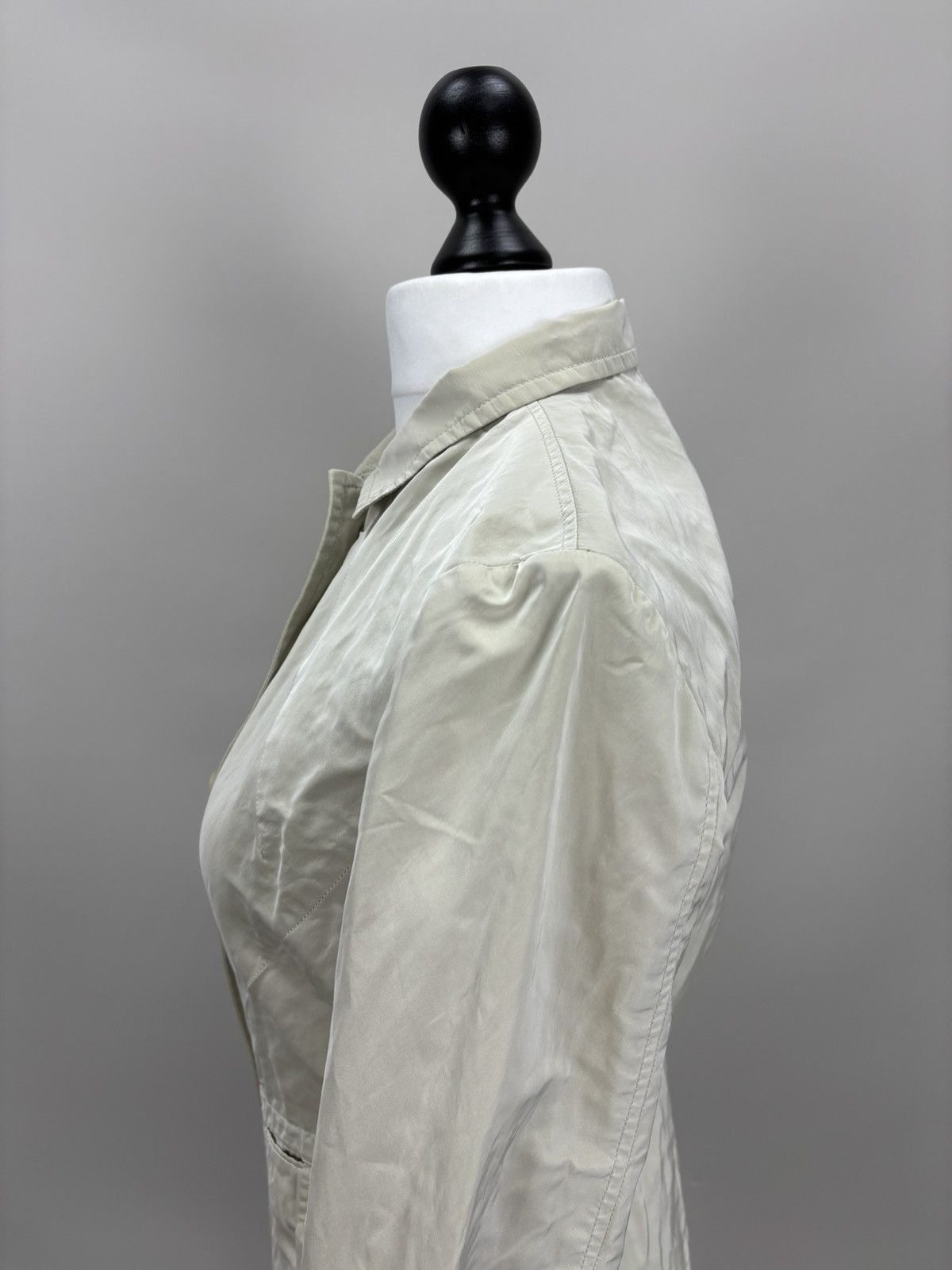 Jil Sander Womens blazer Jil Sander Size 36 Color Beige Size XS / US 0-2 / IT 36-38 - 9 Thumbnail