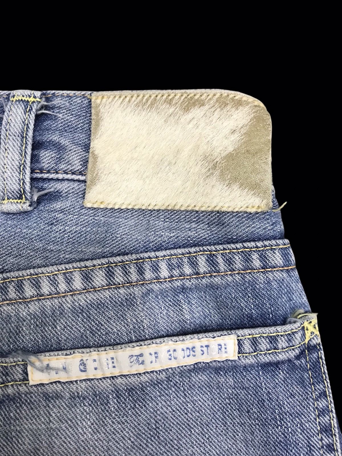 Japanese Brand 💥90s Style💥YOUNG&OLSEN LIGHT WASH SELVEDGE DENIM F381 Size US 28 / EU 44 - 17 Thumbnail
