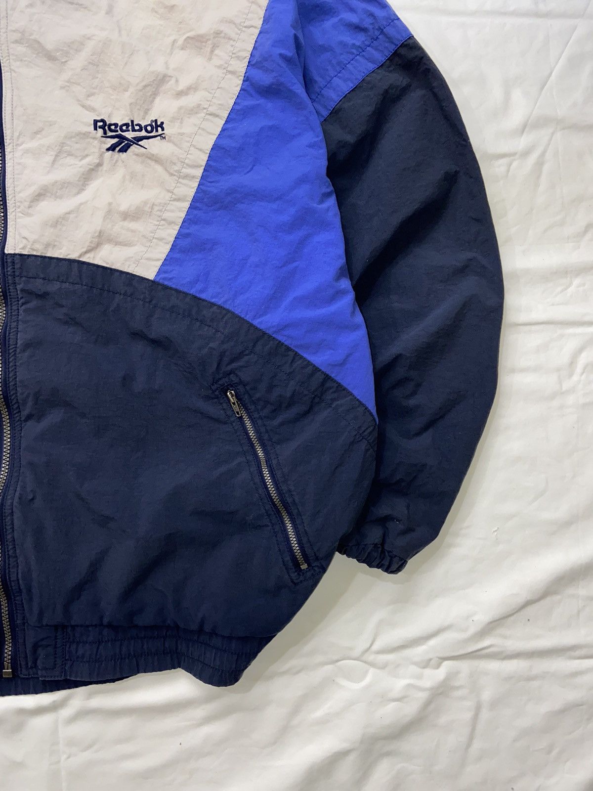 Adidas × Vintage VINTAGE Y2K REEBOK WINDBREAKER TECHNO JACKET SKAT DRILL DRIP Size US XXL / EU 58 / 5 - 12 Thumbnail