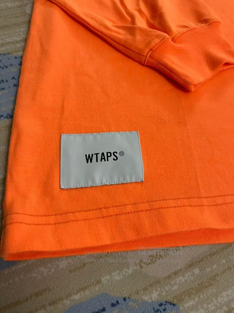 Wtaps Wtaps Fluorescent Orange Long Sleeve Size US S / EU 44-46 / 1 - 7 Thumbnail