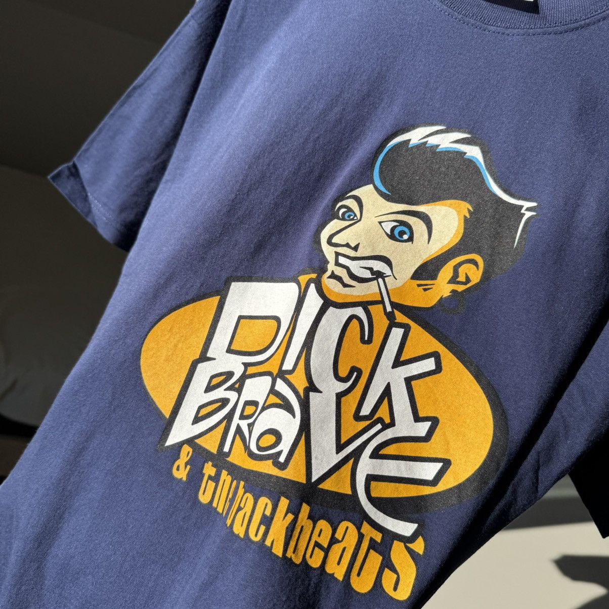 Band Tees × Vintage Vintage Dick Brave and the Backbeats band tee rock metal Size US M / EU 48-50 / 2 - 7 Thumbnail