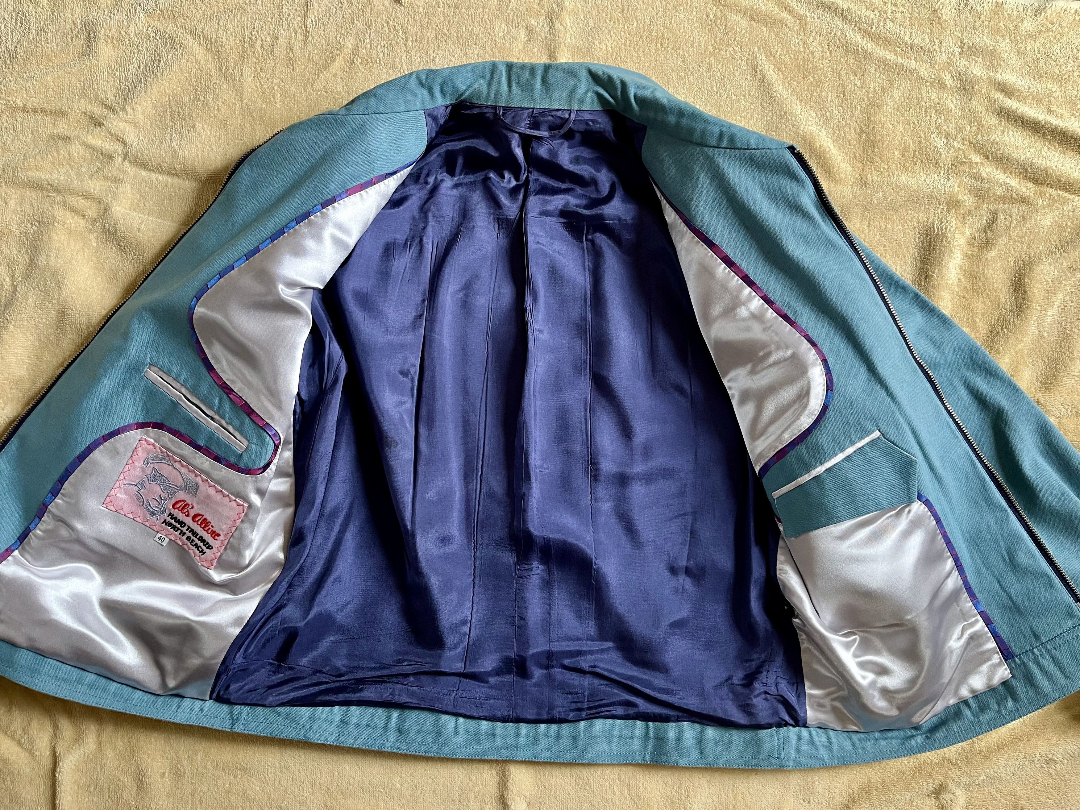 Other Al’s Attire bespoke Trucker Jacket, 40 Size US M / EU 48-50 / 2 - 6 Thumbnail