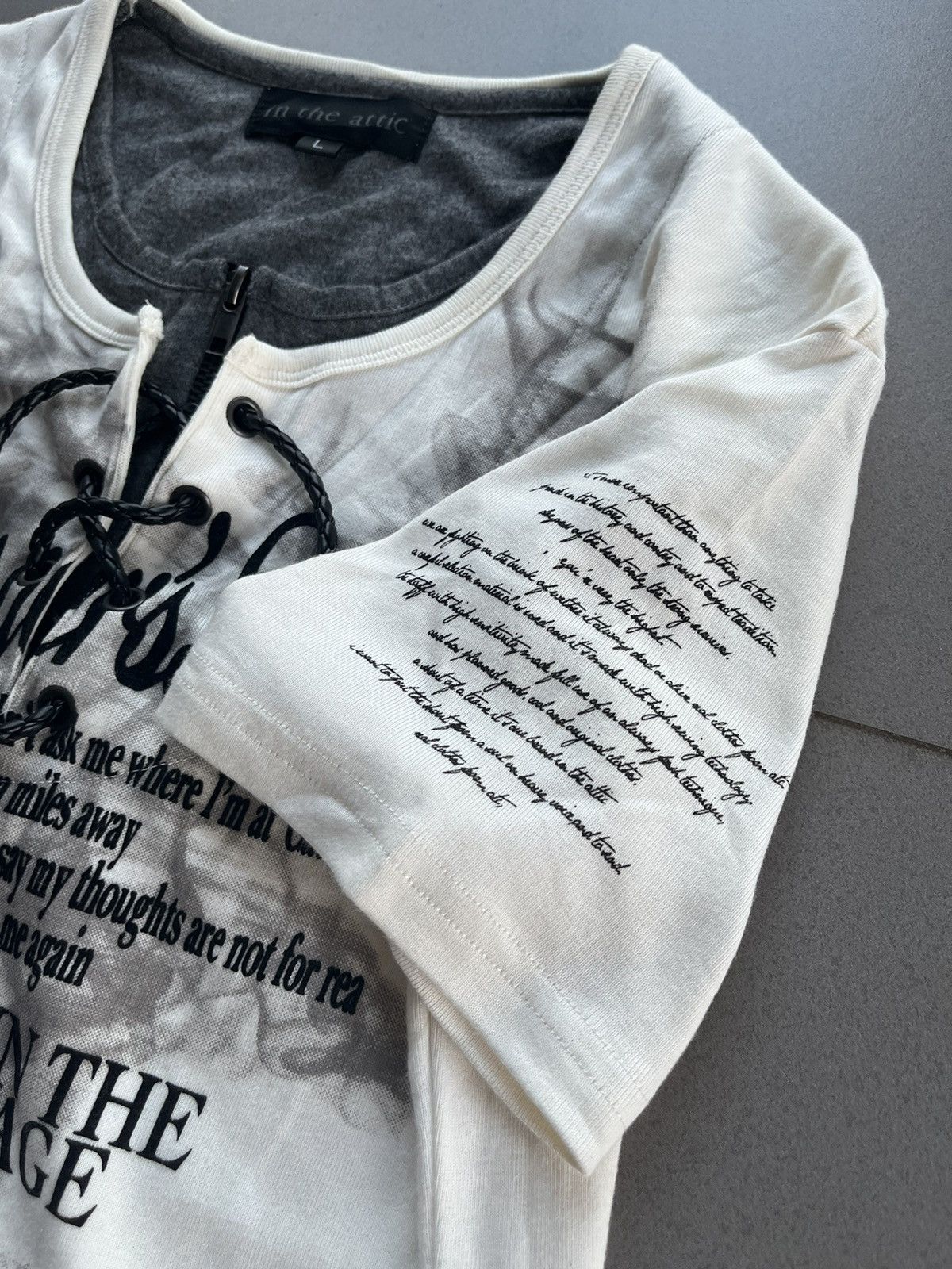 14th Addiction Japanese~In The Attic Poem Gothic Seditionaries Punk Style Size US M / EU 48-50 / 2 - 6 Thumbnail