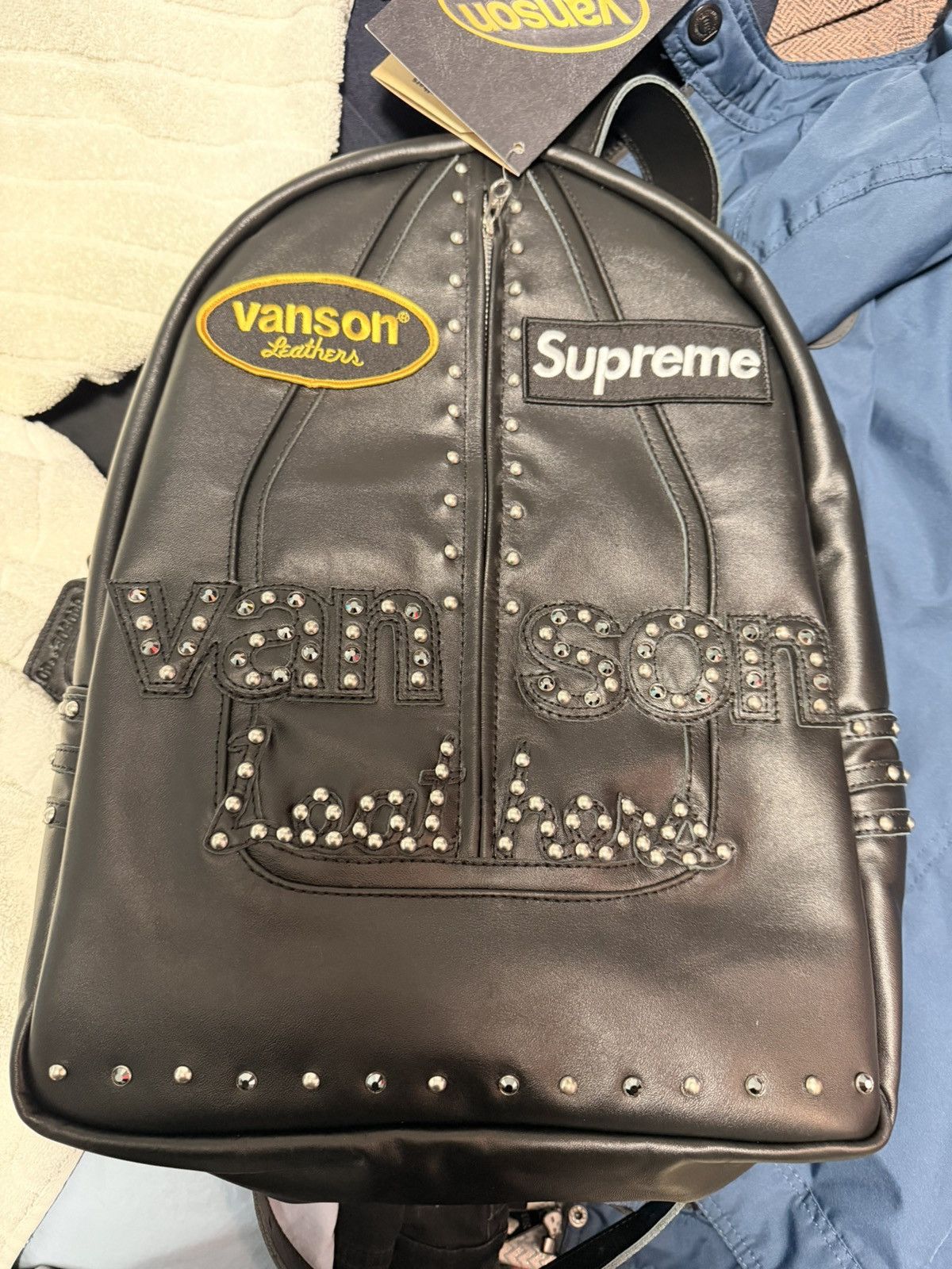 B.B. Simon × Supreme Supreme x BB Simon x Vanson Leathers Backpack Size ONE SIZE - 1 Thumbnail