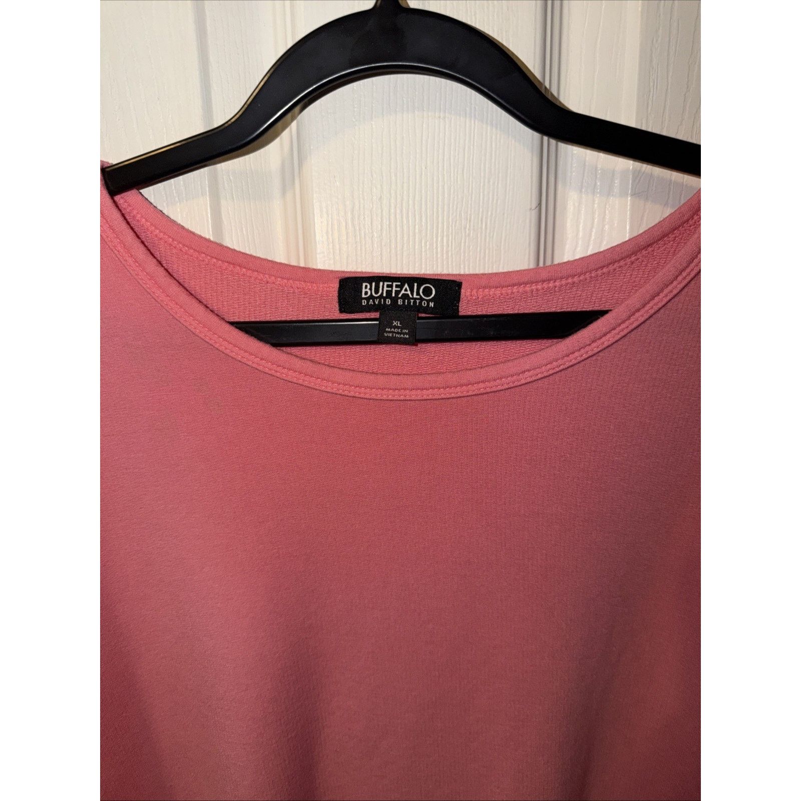 Buffalo David Bitton Buffalo David Bitton Women's XL Pink Terry Knit Top Size XL / US 12-14 / IT 48-50 - 2 Thumbnail