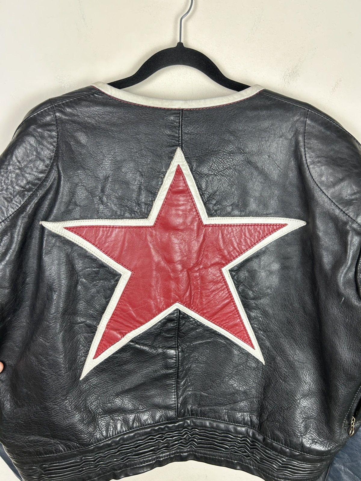 Vanson Leathers × Vintage Vintage Vanson Leather Bikers Jacket Size US L / EU 52-54 / 3 - 15 Thumbnail