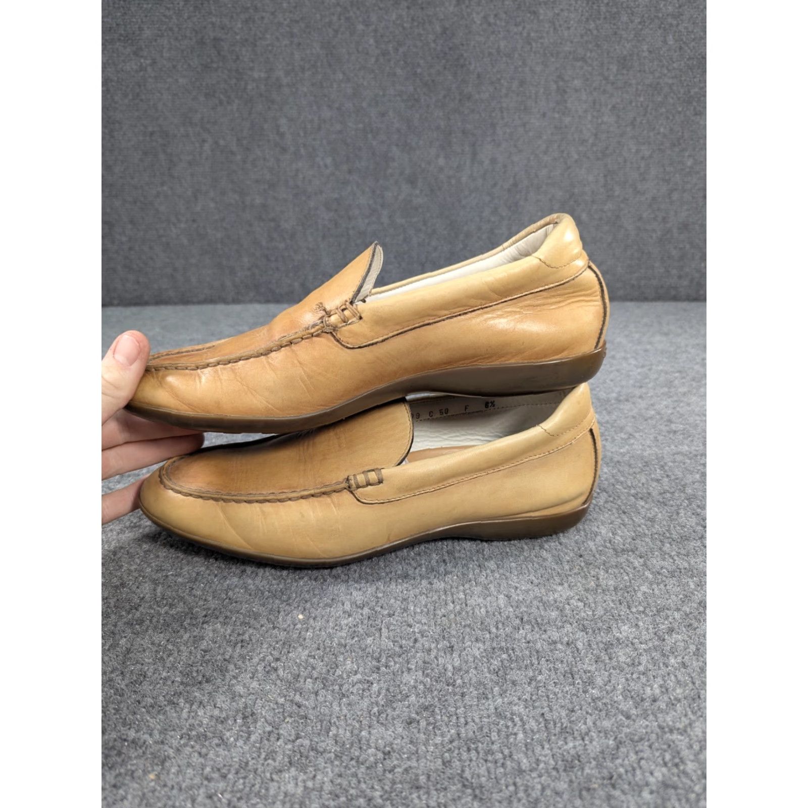 Santoni Santoni Brown Leather Mens Dress Penny Loafers 6.5 User: Santoni Brown Leather Mens Dress Penny Loafers 6.5 Size US 7 / EU 40 - 2 Thumbnail