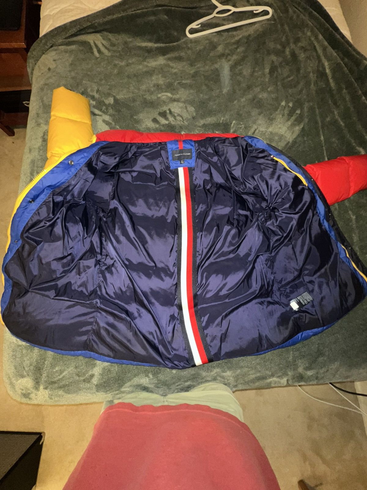 Tommy Hilfiger COLOR BLOCK Tommy Hilfiger Puffer Jacket Size US S / EU 44-46 / 1 - 4 Thumbnail