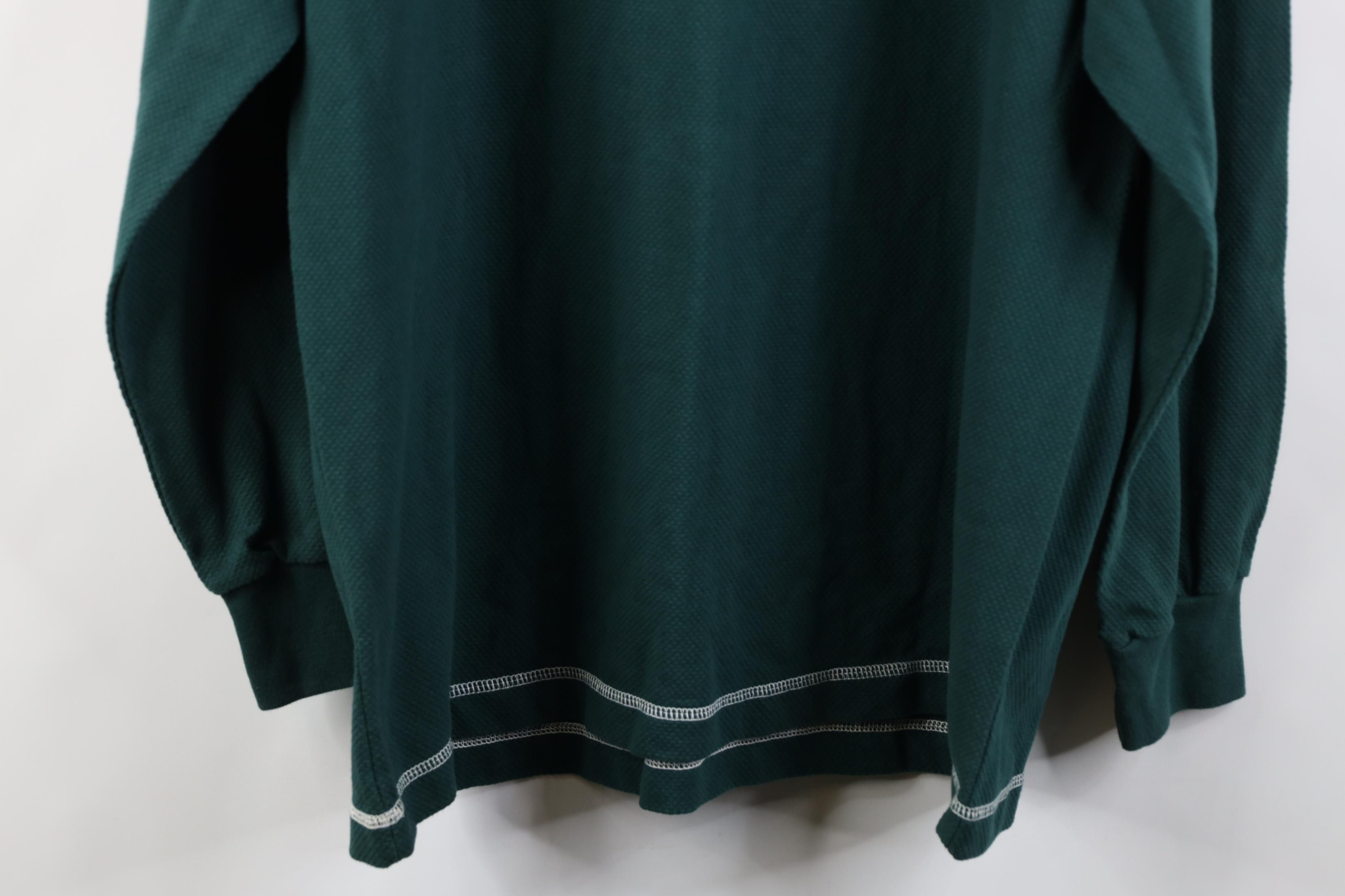 Vintage Deadstock Vintage 90s Streetwear Knit Long Sleeve T-Shirt Size US XL / EU 56 / 4 - 16 Thumbnail