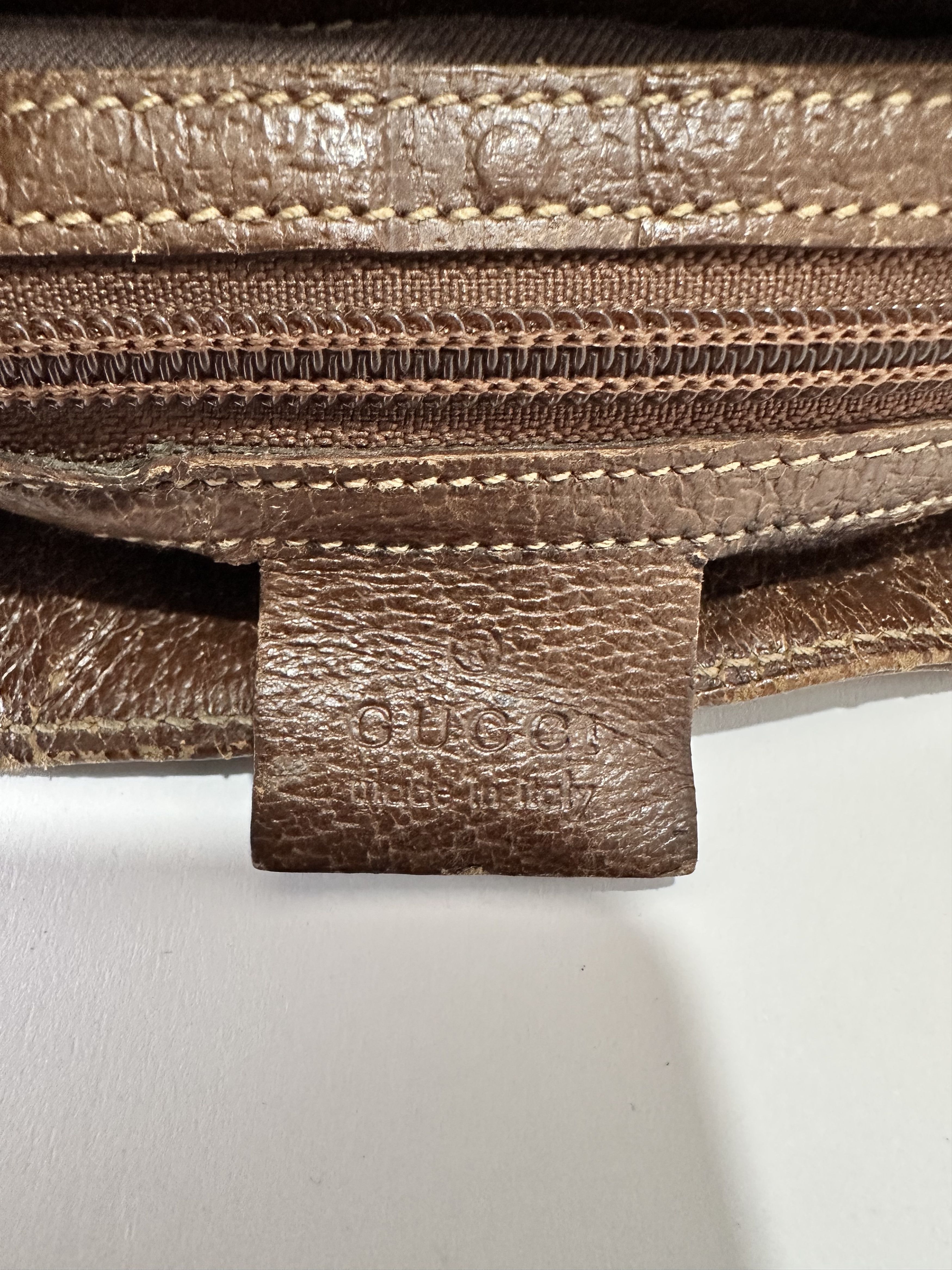 Gucci VINTAGE Gucci GG Canvas Shoulder Bag Size ONE SIZE - 6 Thumbnail